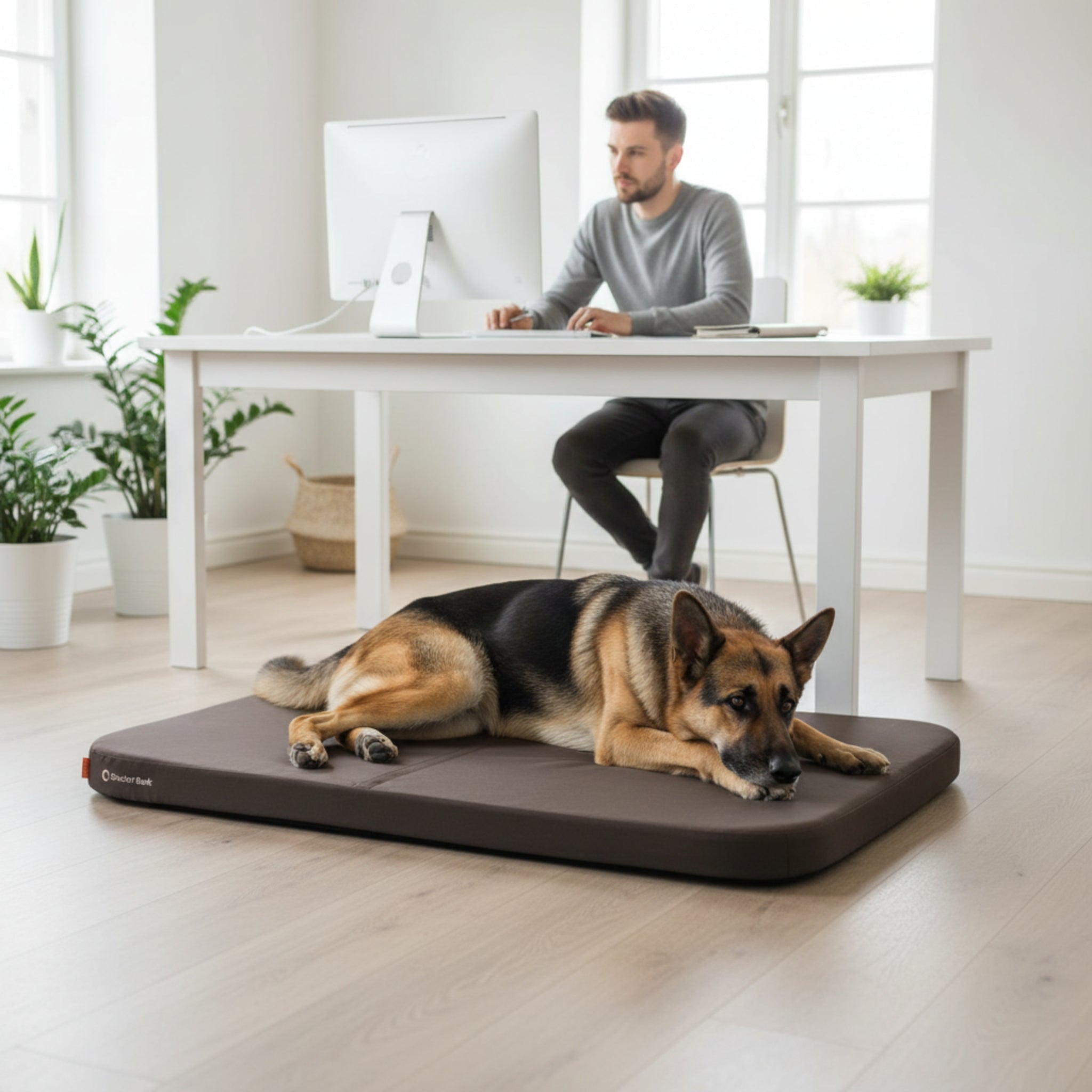 Doctor Bark Premium Wechselbezug für Lounge - Kissen – wasserdicht, hygienisch &amp; maschinenwaschbar für Hunde - Woofshack