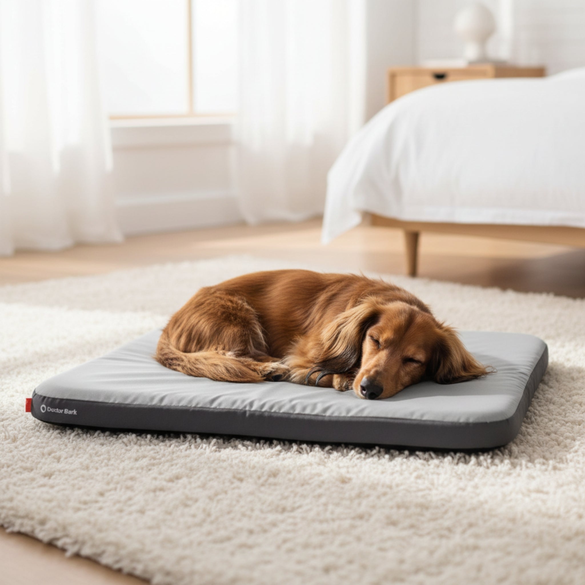 Doctor Bark Premium Wechselbezug für Lounge - Kissen – wasserdicht, hygienisch &amp; maschinenwaschbar für Hunde - Woofshack