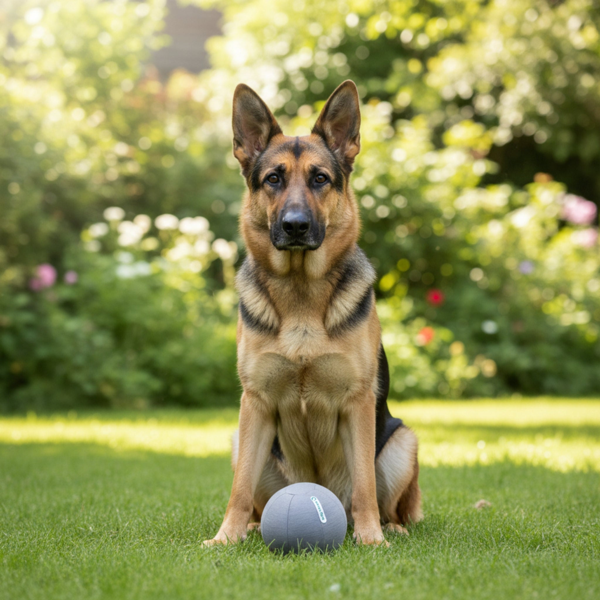 Doctor Bark Toy Ball – Robuster Hundespielball für wilde Jagdspiele, Apportieren &amp; Kuschelstunden, hygienisch waschbar - Woofshack