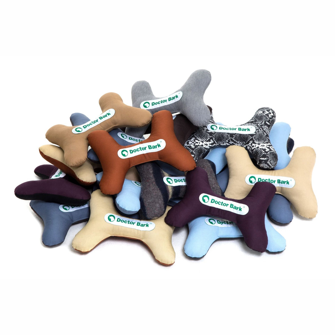 Doctor Bark Toy Bone, Hundespielzeug - Woofshack