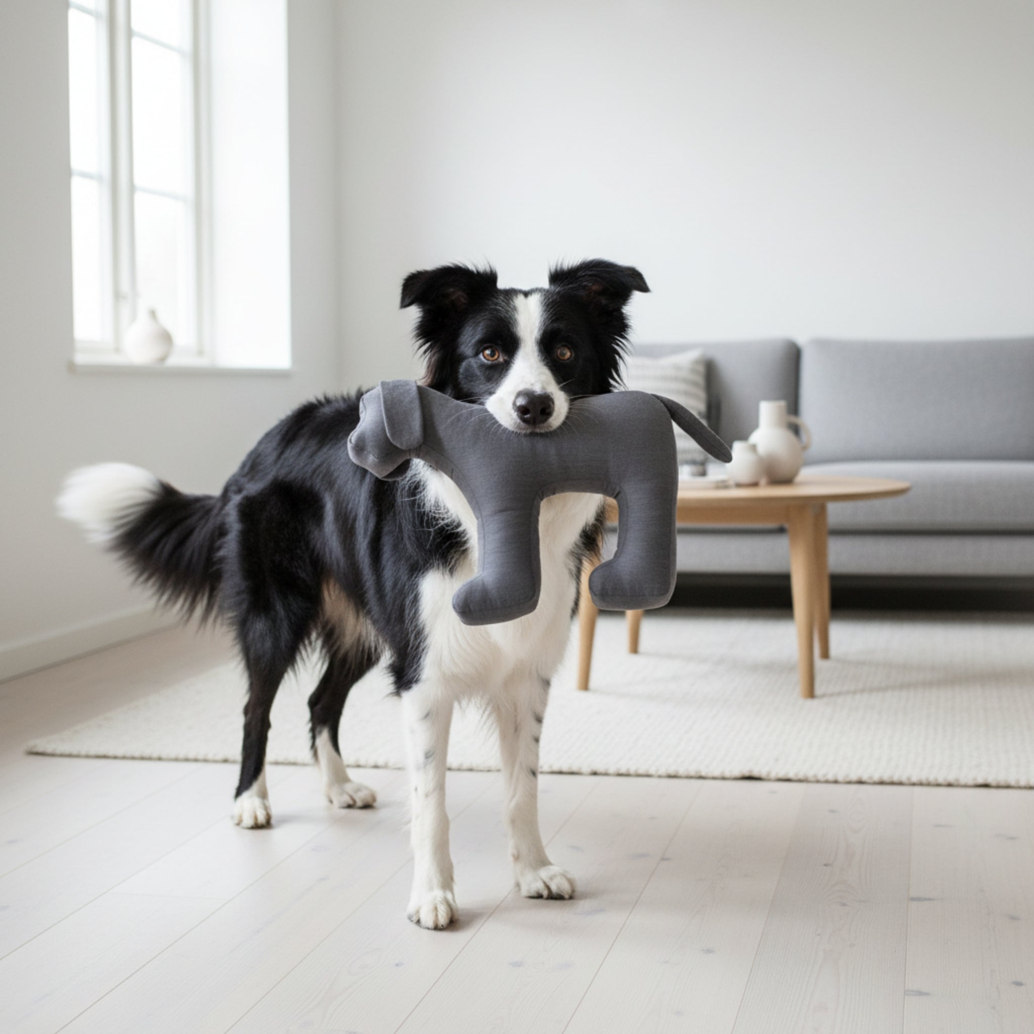 Doctor Bark Toy Dog – Robustes Hundespielzeug für aktive Hunde, hygienisch waschbar bei 95°C &amp; tierärztlich geprüft - Woofshack