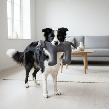 Doctor Bark Toy Dog – Robustes Hundespielzeug für aktive Hunde, hygienisch waschbar bei 95°C &amp; tierärztlich geprüft - Woofshack