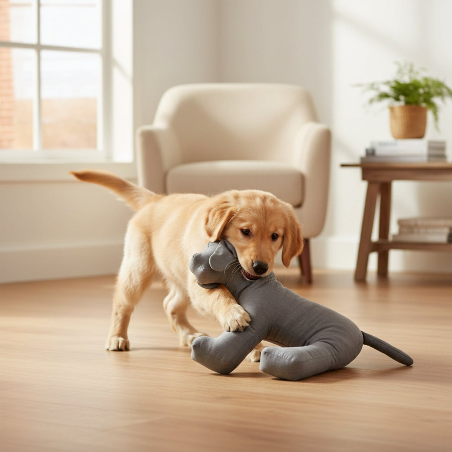 Doctor Bark Toy Dog – Robustes Hundespielzeug für aktive Hunde, hygienisch waschbar bei 95°C &amp; tierärztlich geprüft - Woofshack