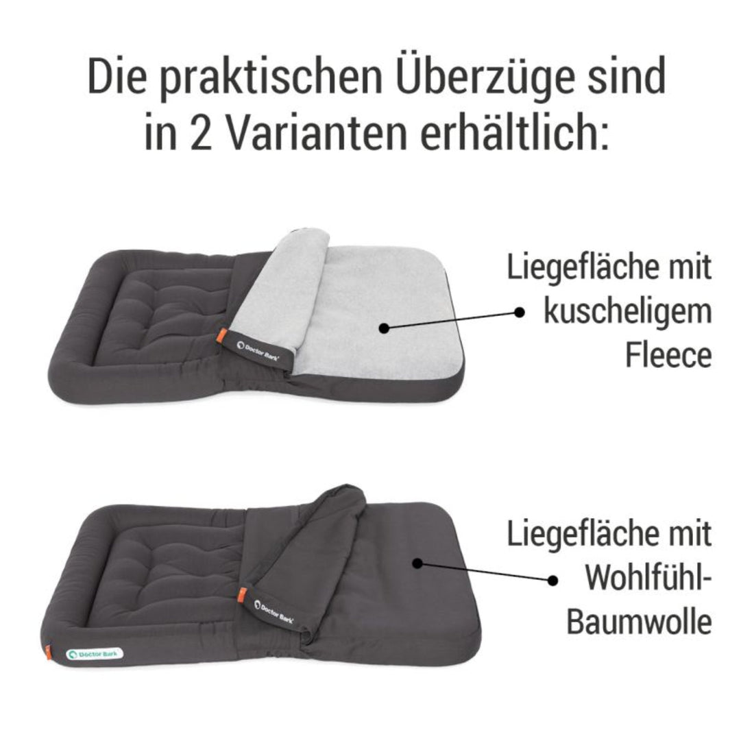 Doctor Bark Wechselbezug für Lounge - Kissen - Woofshack