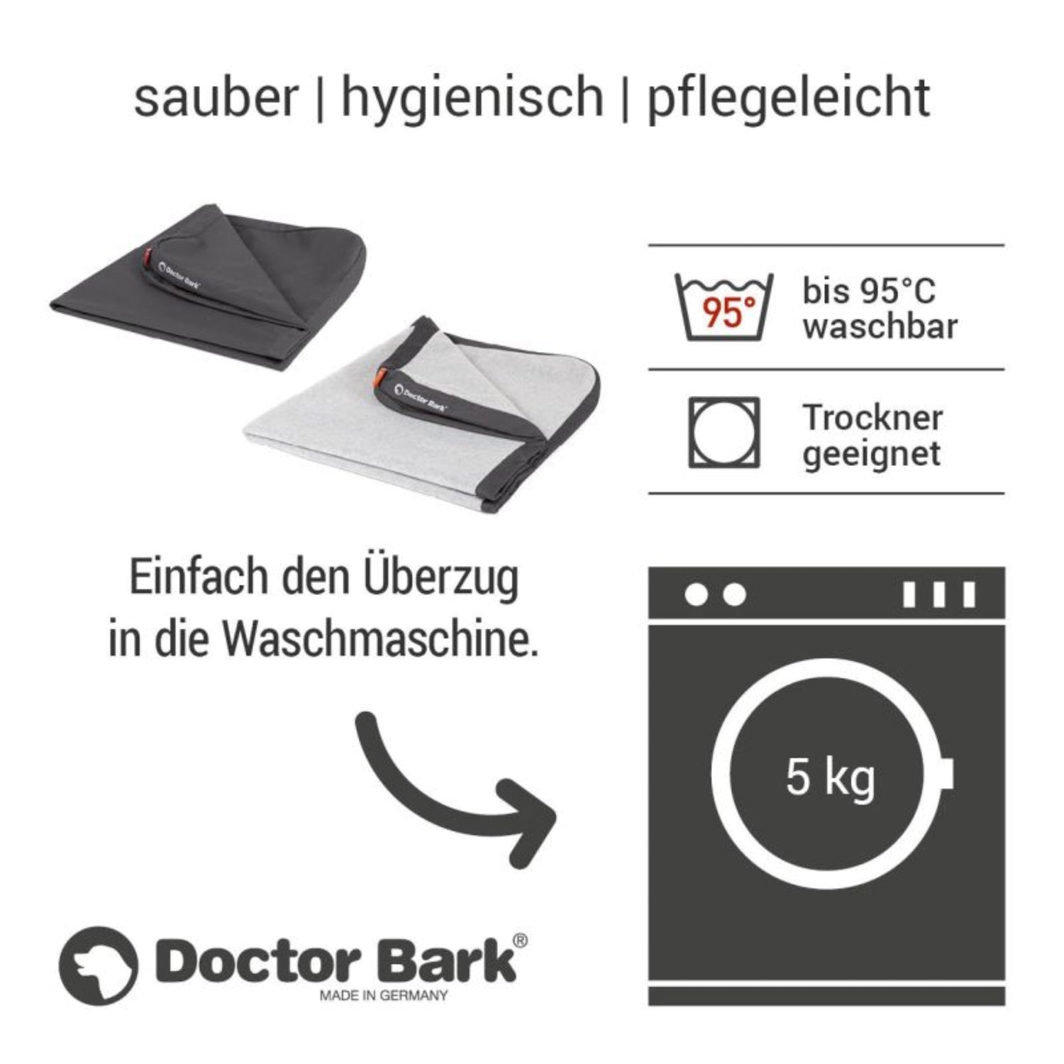 Doctor Bark Wechselbezug für Lounge - Kissen - Woofshack