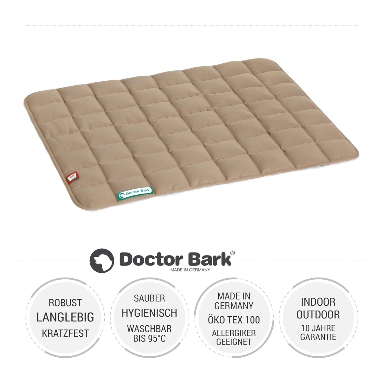Doctor Bark Wende - Steppdecke - Woofshack