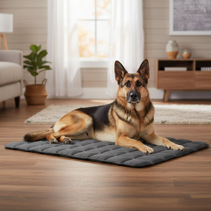 Doctor Bark Wende - Steppdecke – Orthopädische Premium - Hundedecke für Allergiker, ÖKOTEX 100 zertifiziert &amp; tierärztlich entwickelt - Woofshack