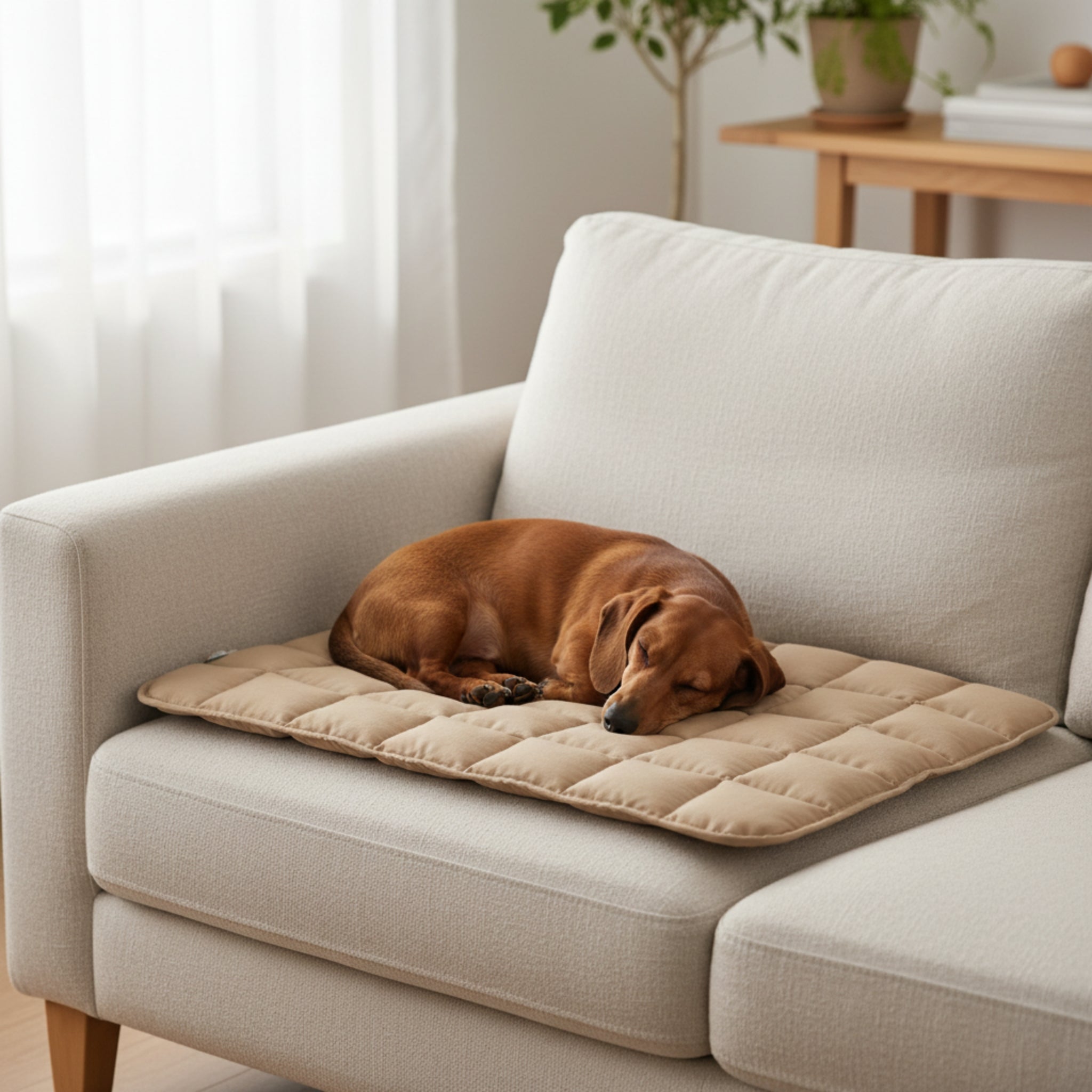 Doctor Bark Wende - Steppdecke – Orthopädische Premium - Hundedecke für Allergiker, ÖKOTEX 100 zertifiziert &amp; tierärztlich entwickelt - Woofshack