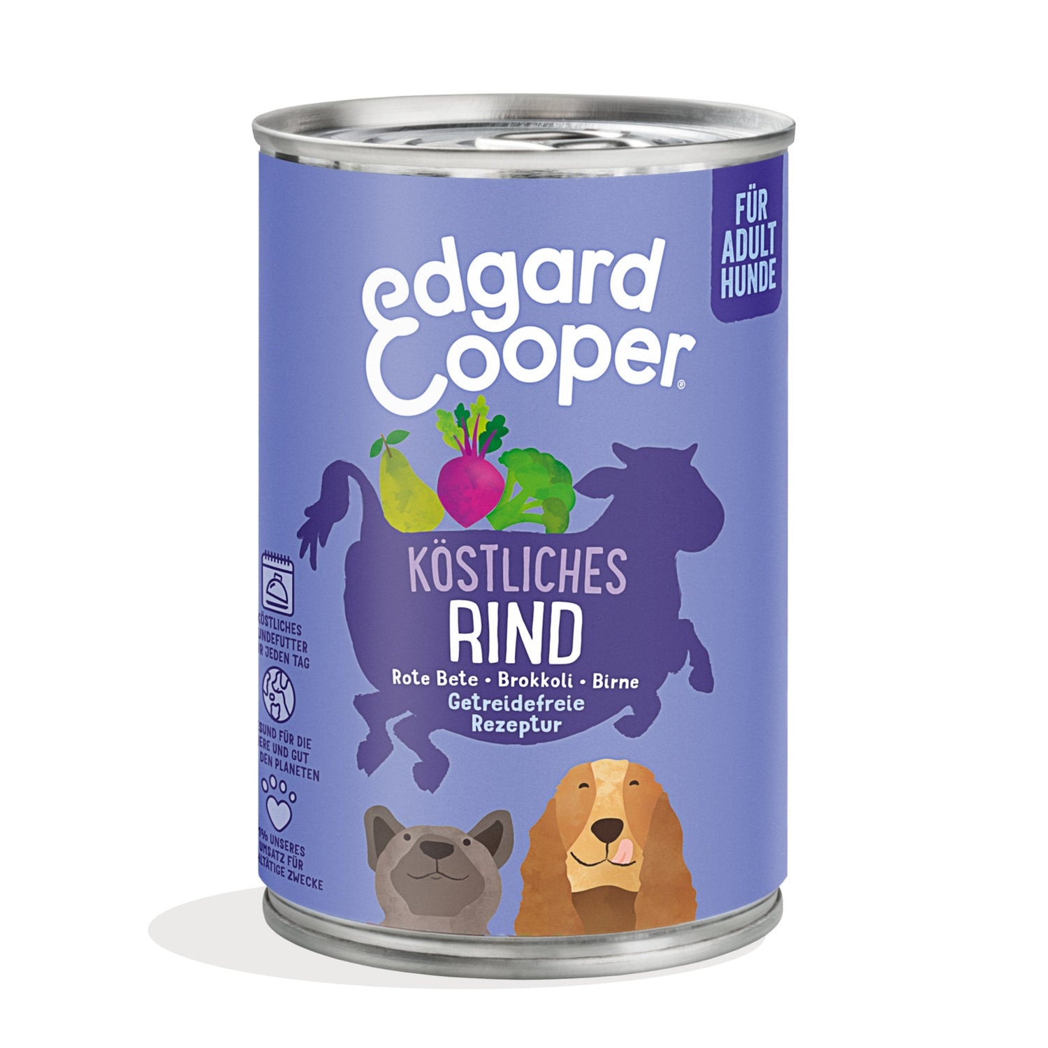 Edgard &amp; Cooper Adult Rind, Hunde Nassfutter - Woofshack