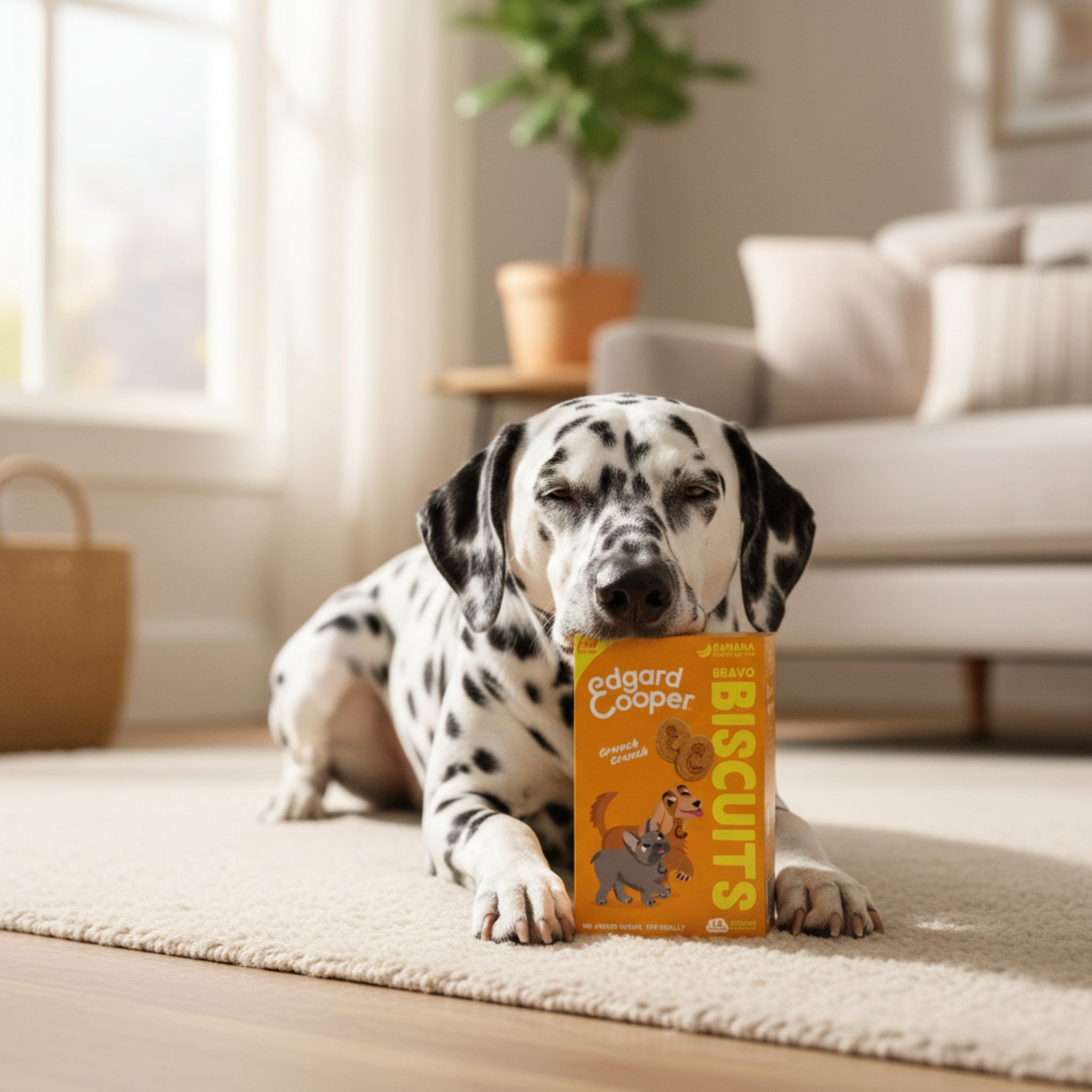 Edgard &amp; Cooper Bravo Biscuits Banane &amp; Erdnussbutter – Knusprige Hundekekse für Training &amp; Belohnung mit natürlichen Zutaten - Woofshack