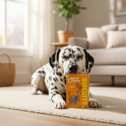 Edgard &amp; Cooper Bravo Biscuits Banane &amp; Erdnussbutter – Knusprige Hundekekse für Training &amp; Belohnung mit natürlichen Zutaten - Woofshack