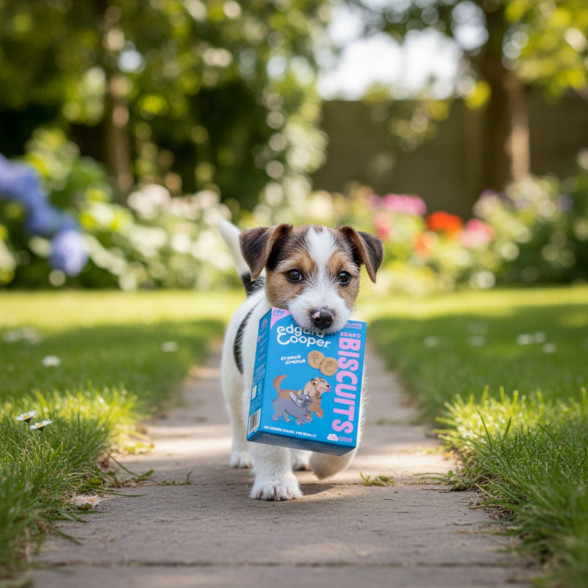 Edgard &amp; Cooper Bravo Biscuits Lachs &amp; Huhn – Knusprige Hundekekse für Training &amp; Belohnung, Natürlich Gebacken ohne Getreide - Woofshack