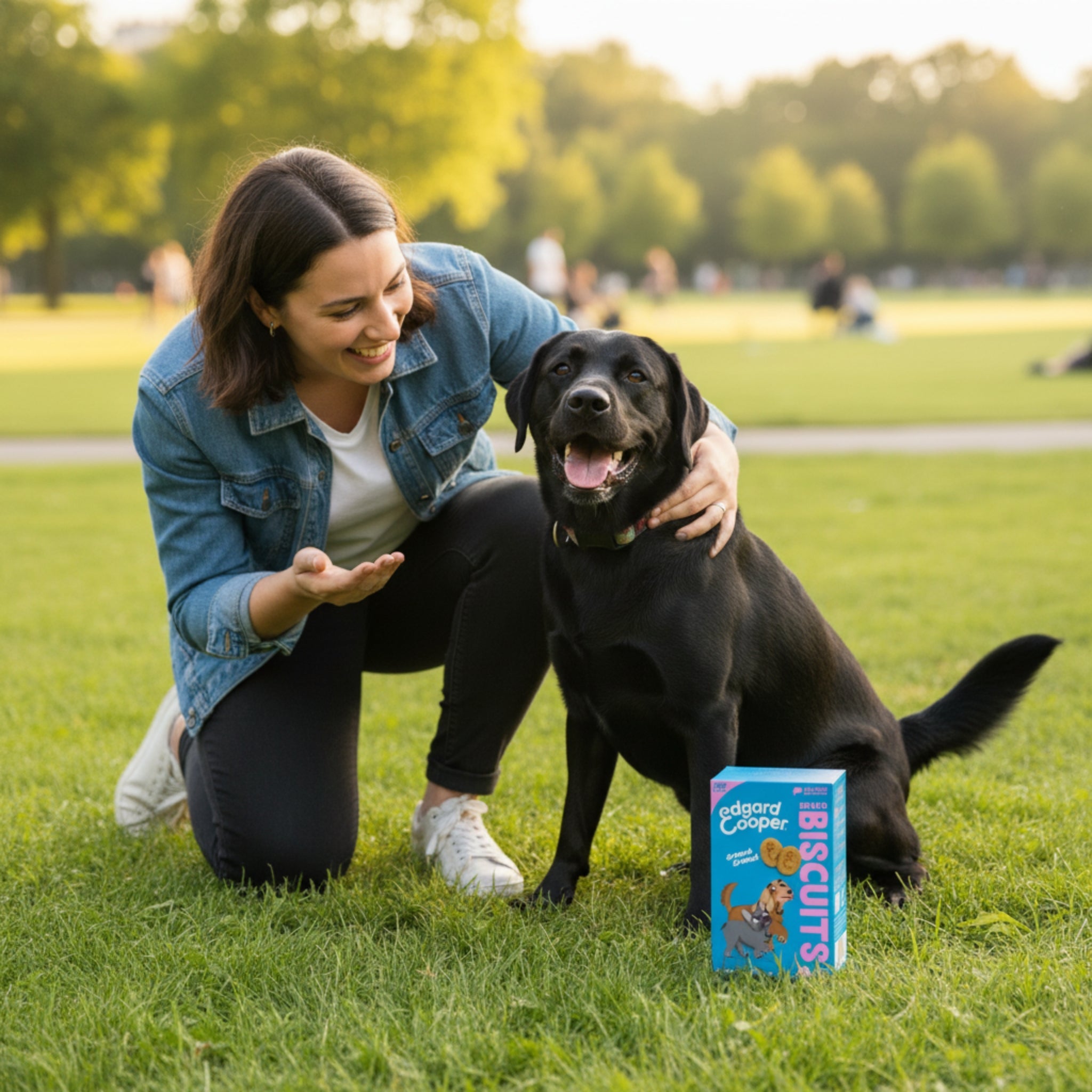 Edgard &amp; Cooper Bravo Biscuits Lachs &amp; Huhn – Knusprige Hundekekse für Training &amp; Belohnung, Natürlich Gebacken ohne Getreide - Woofshack