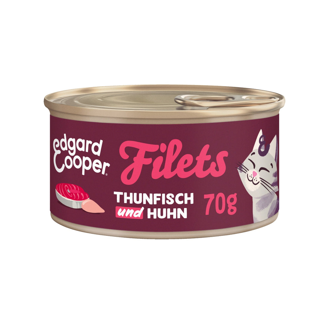 Edgard &amp; Cooper Cat Filets Thunfisch &amp; Huhn, Katzen Nassfutter - Woofshack