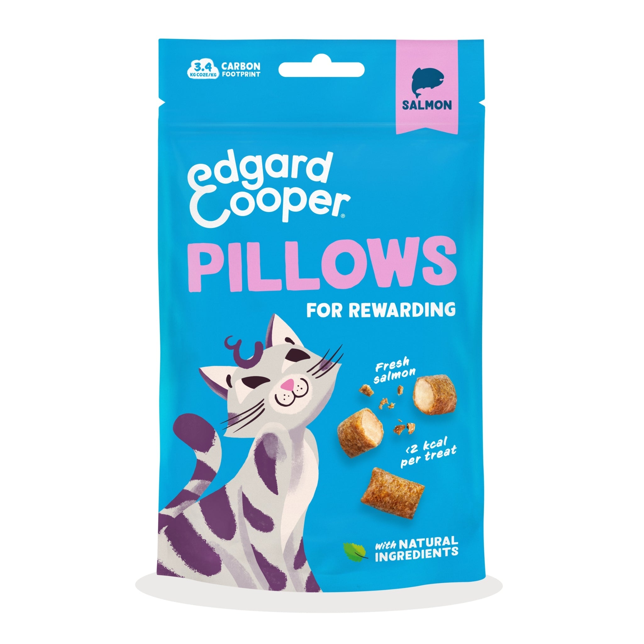 Edgard &amp; Cooper Cat Pillows Lachs, Katzensnack - Woofshack