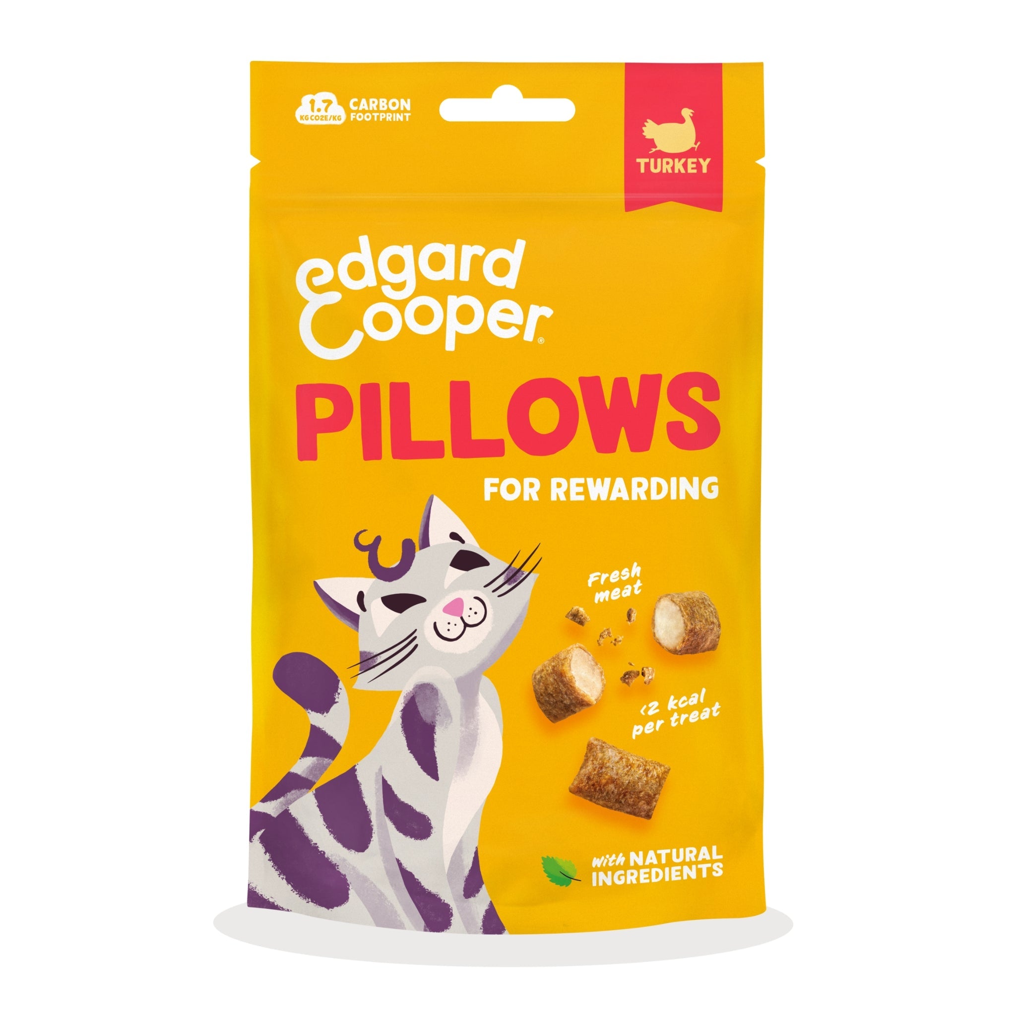 Edgard &amp; Cooper Cat Pillows Truthahn, Katzensnack - Woofshack