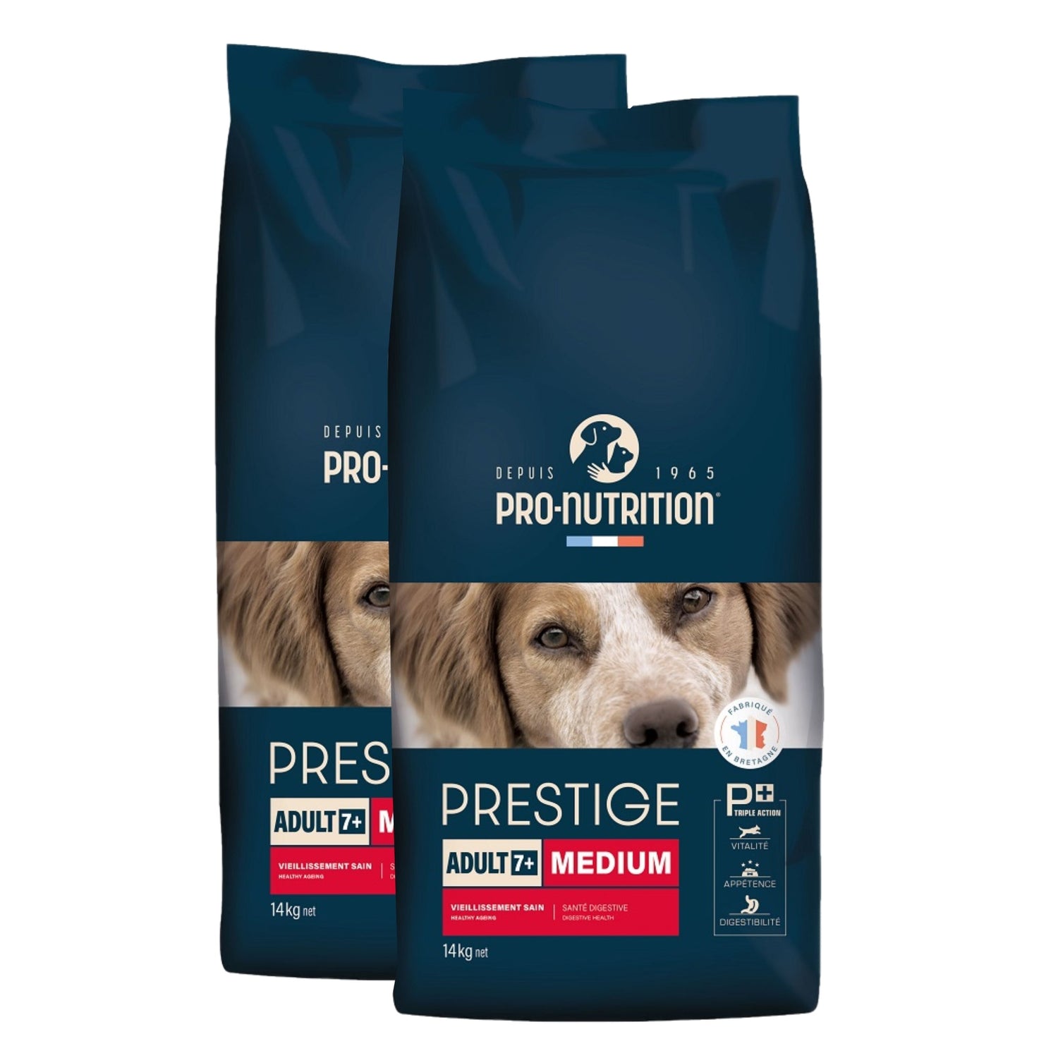 Flatazor Pro - Nutrition Prestige Adult 7+ Medium – Premium Trockenfutter für ältere Hunde mit Gelenkschutz, Herzunterstützung &amp; leicht verdaulichen Zutaten - Woofshack