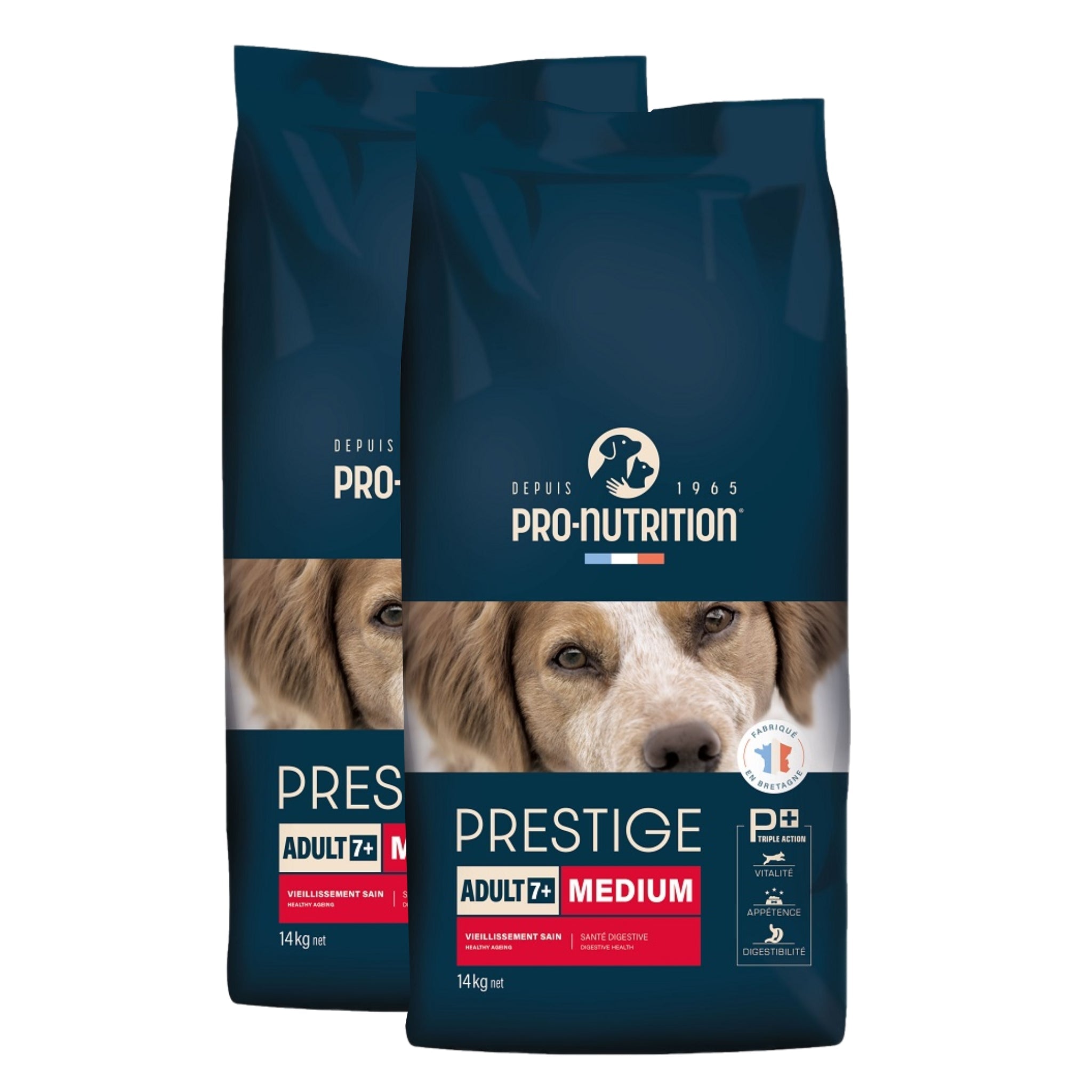 Flatazor Pro - Nutrition Prestige Adult 7+ Medium – Premium Trockenfutter für ältere Hunde mit Gelenkschutz, Herzunterstützung &amp; leicht verdaulichen Zutaten - Woofshack