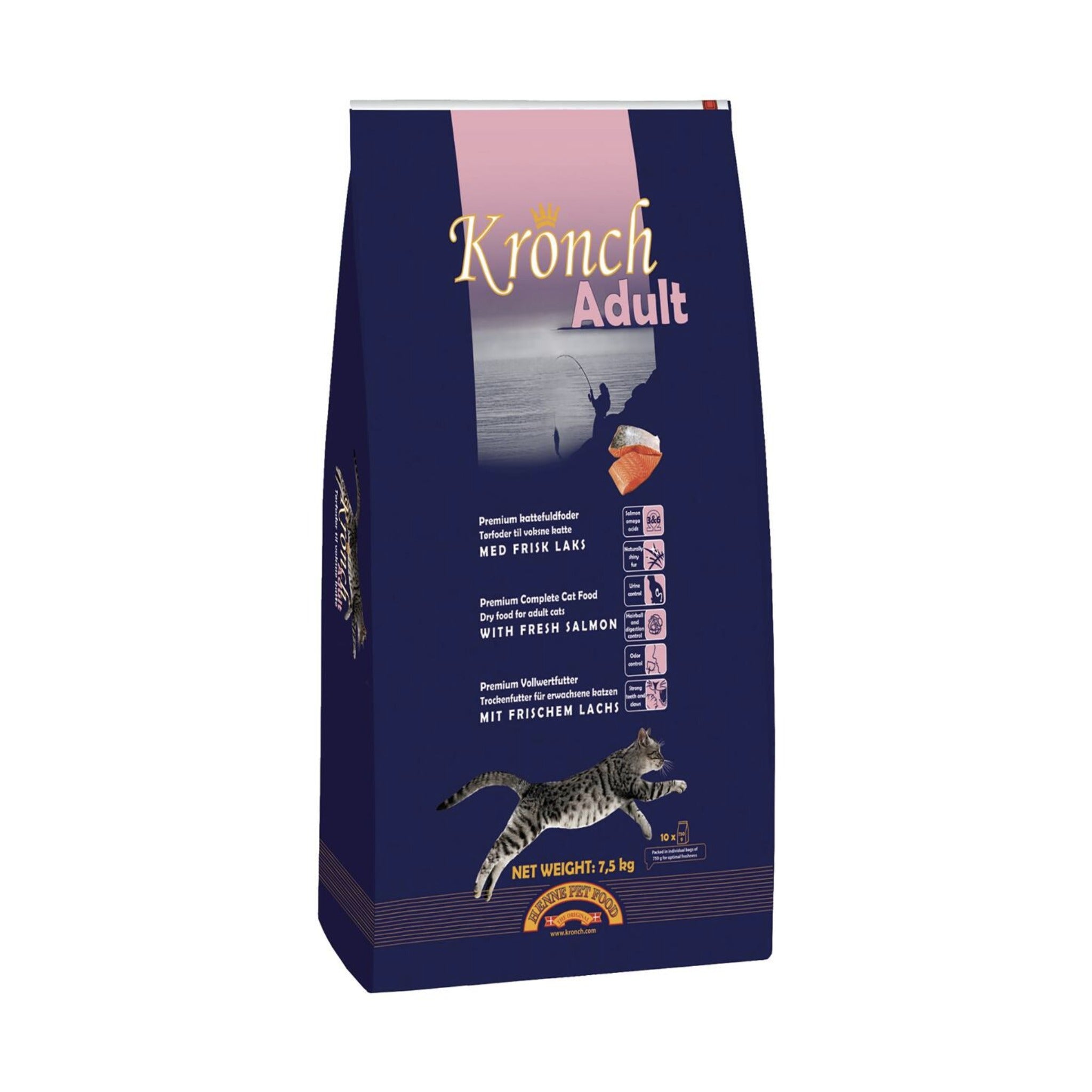 Henne Pet Food Kronch Adult Multipack, Katzen Trockenfutter - Woofshack