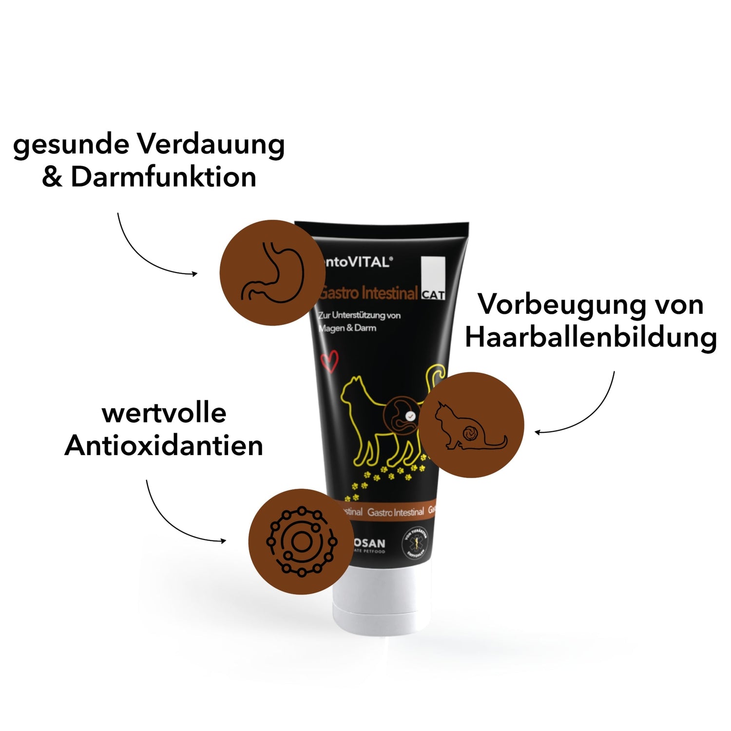 HEROSAN entoVITAL Cat Gastro Intestinal für Katzen - Woofshack