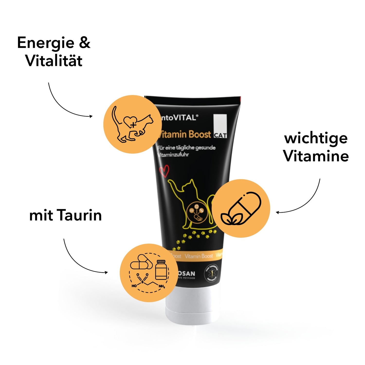 HEROSAN entoVITAL Cat Vitamin Boost für Katzen - Woofshack