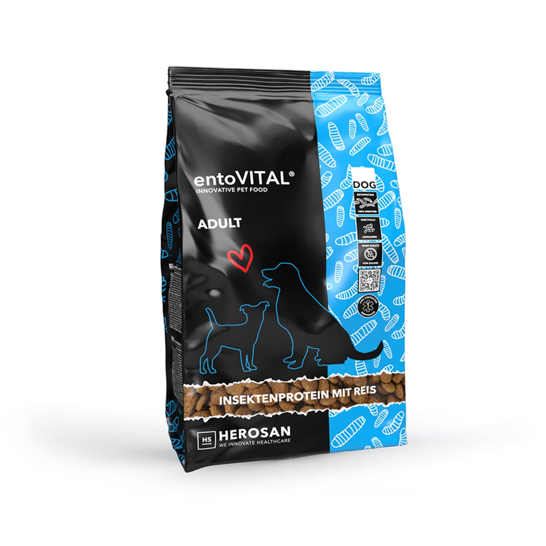 HEROSAN entoVITAL Dog Adult, Hunde Trockenfutter - Woofshack