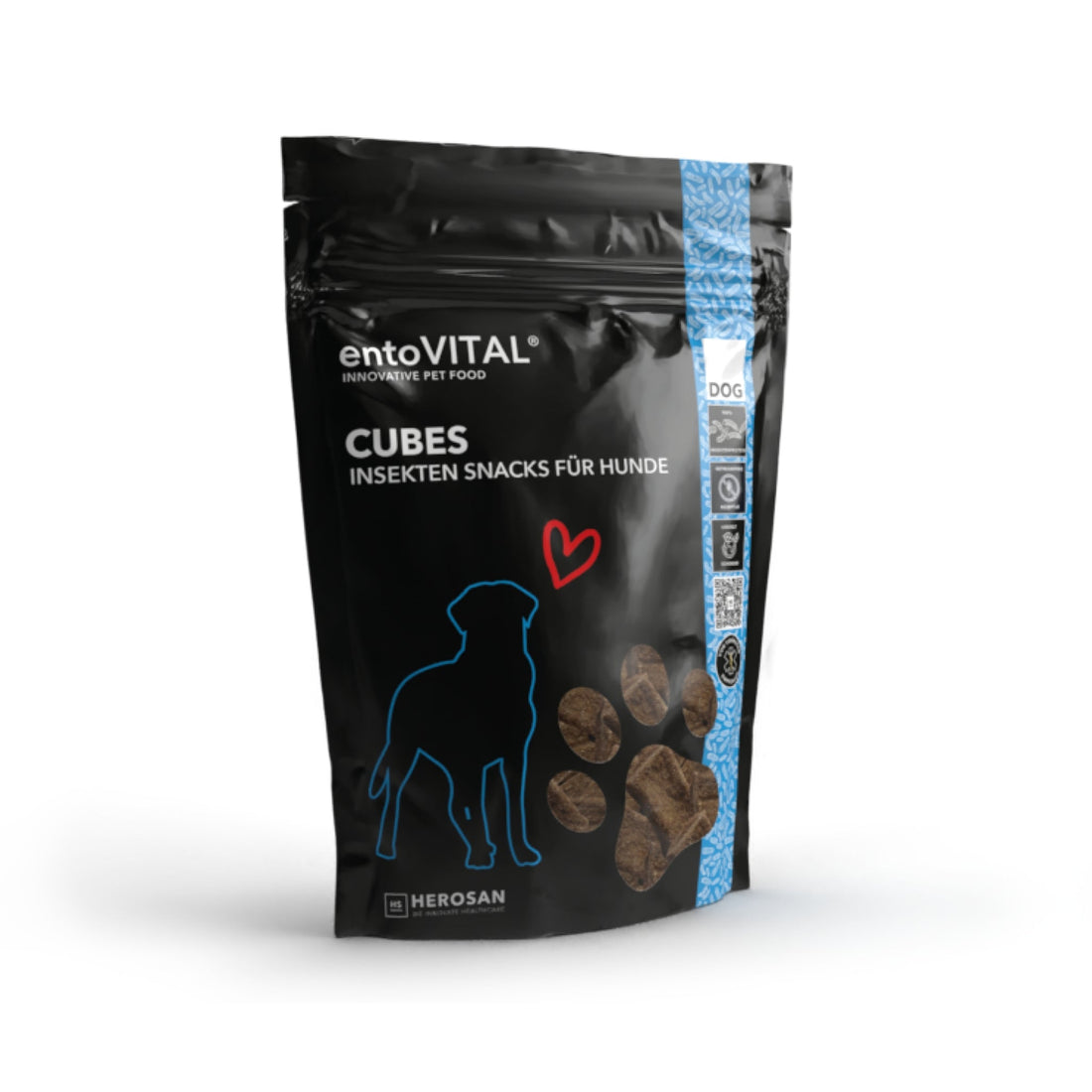 HEROSAN entoVITAL Dog Cubes, Hundesnack - Woofshack