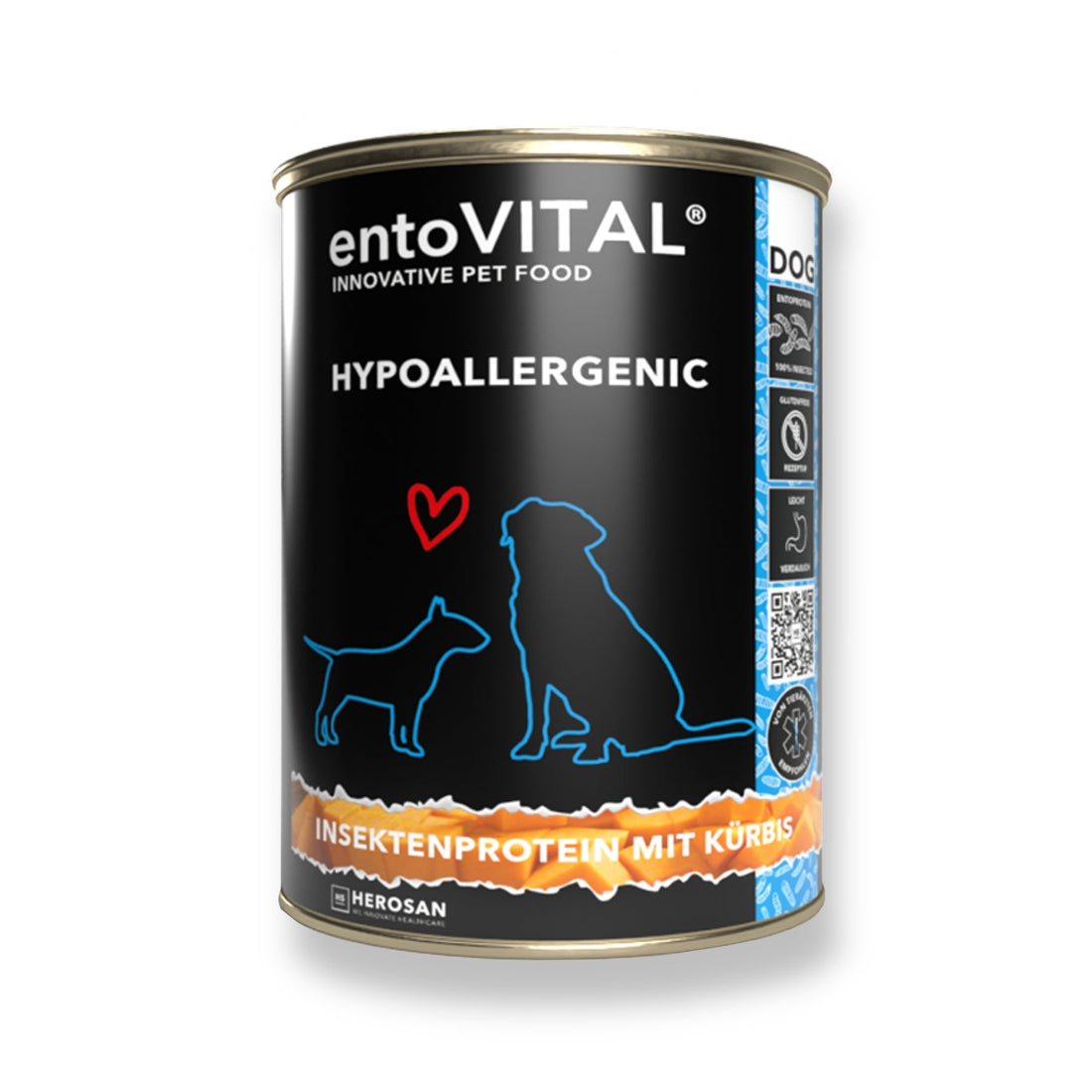 HEROSAN entoVITAL Dog Hypoallergenic, Hunde Nassfutter - Woofshack