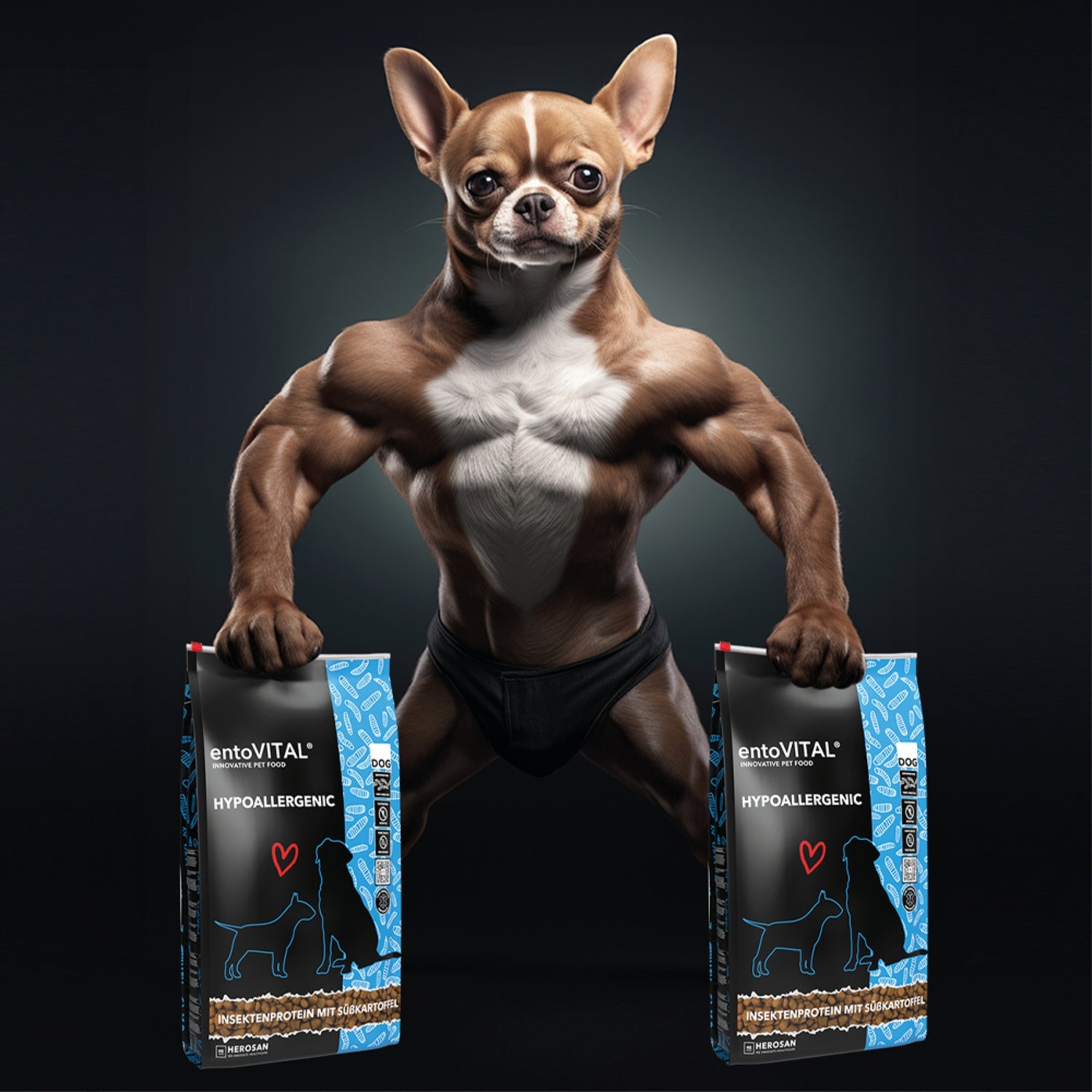 HEROSAN entoVITAL Dog Hypoallergenic, Hunde Trockenfutter