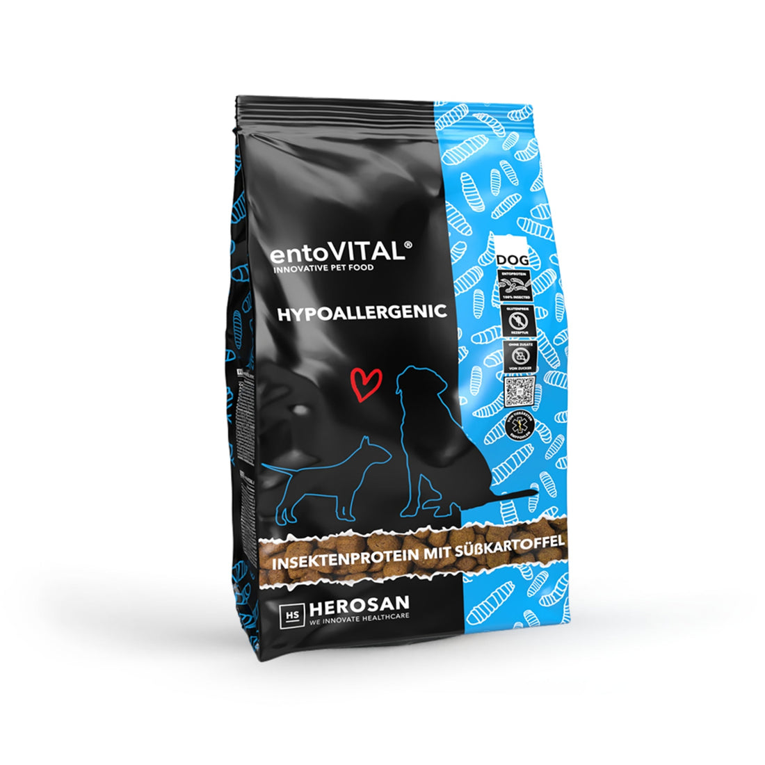HEROSAN entoVITAL Dog Hypoallergenic, Hunde Trockenfutter - Woofshack