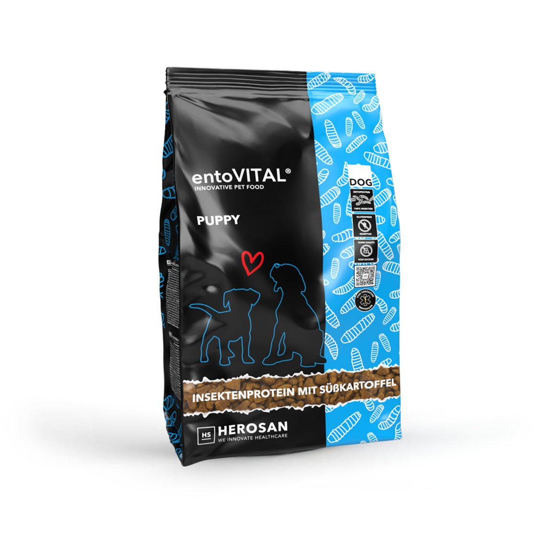 HEROSAN entoVITAL Dog Puppy, Welpen Trockenfutter - Woofshack