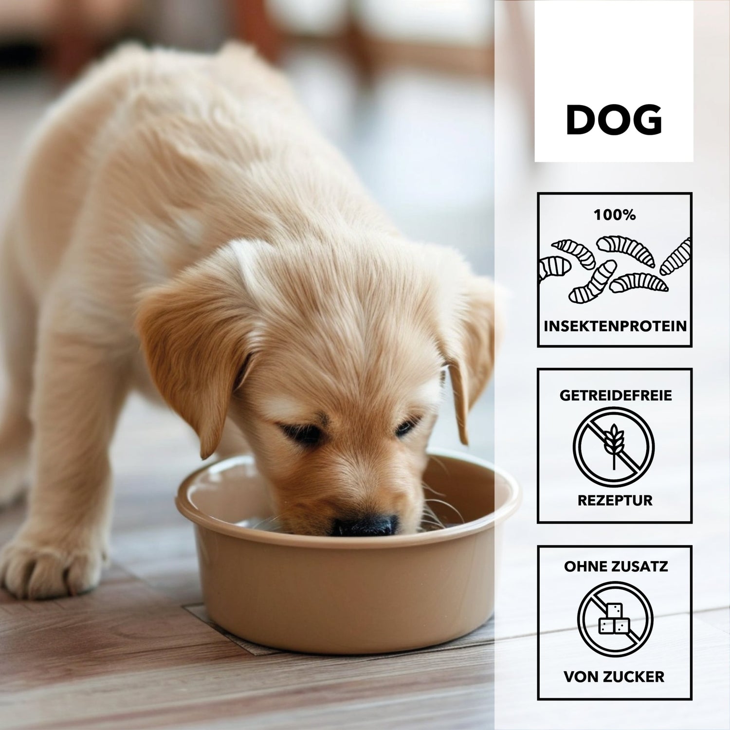 HEROSAN entoVITAL Dog Puppy, Welpen Trockenfutter - Woofshack