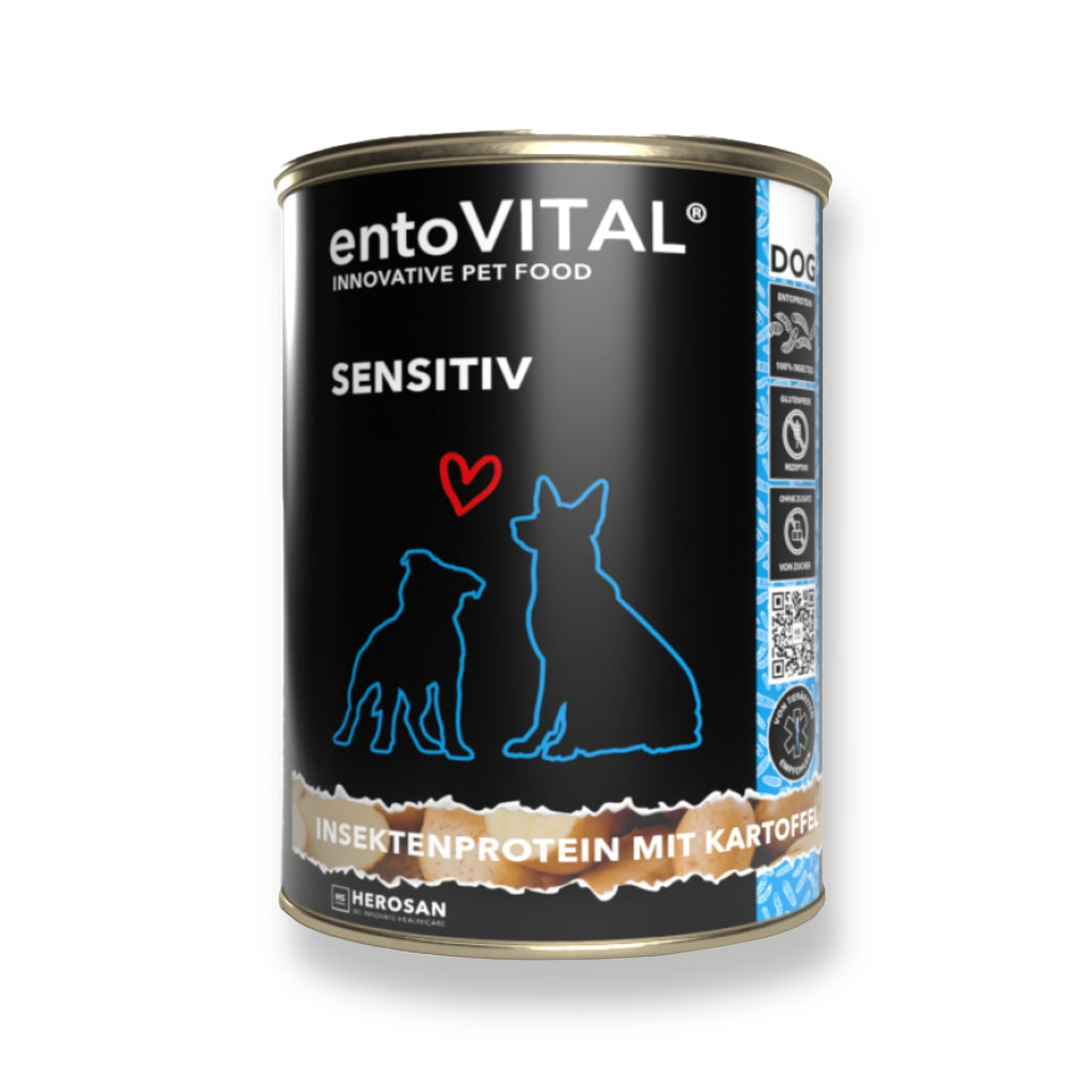 HEROSAN entoVITAL Dog Sensitiv, Hunde Nassfutter - Woofshack