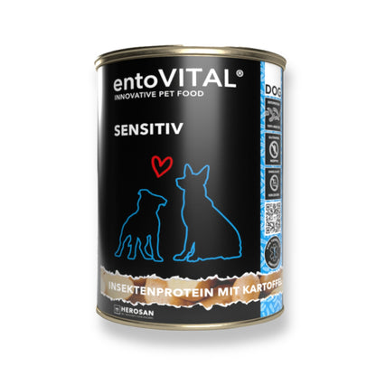 HEROSAN entoVITAL Dog Sensitiv, Hunde Nassfutter - Woofshack