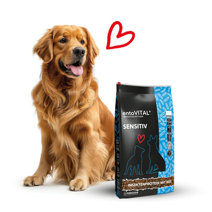 HEROSAN entoVITAL Dog Sensitiv, Hunde Trockenfutter - Woofshack