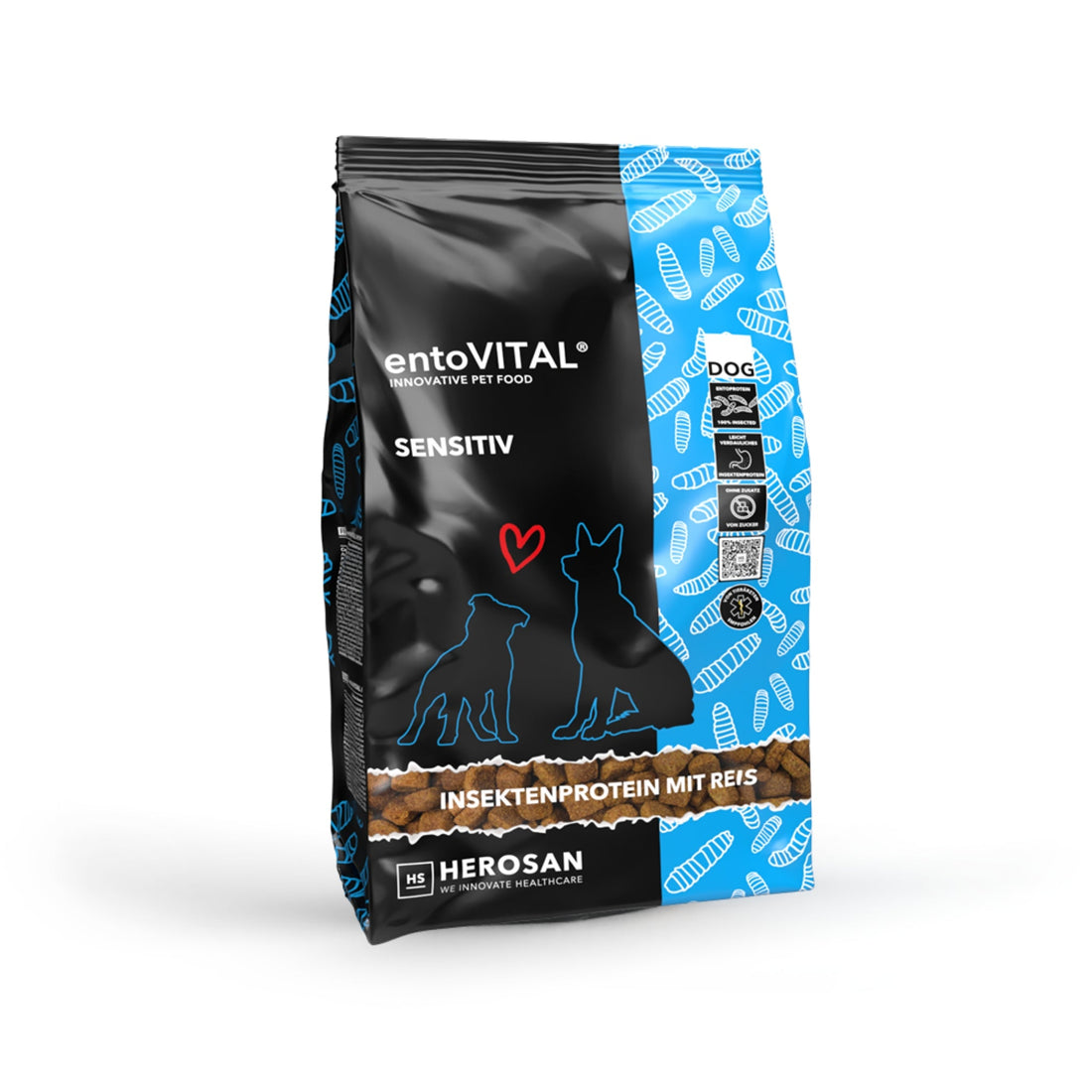 HEROSAN entoVITAL Dog Sensitiv, Hunde Trockenfutter - Woofshack
