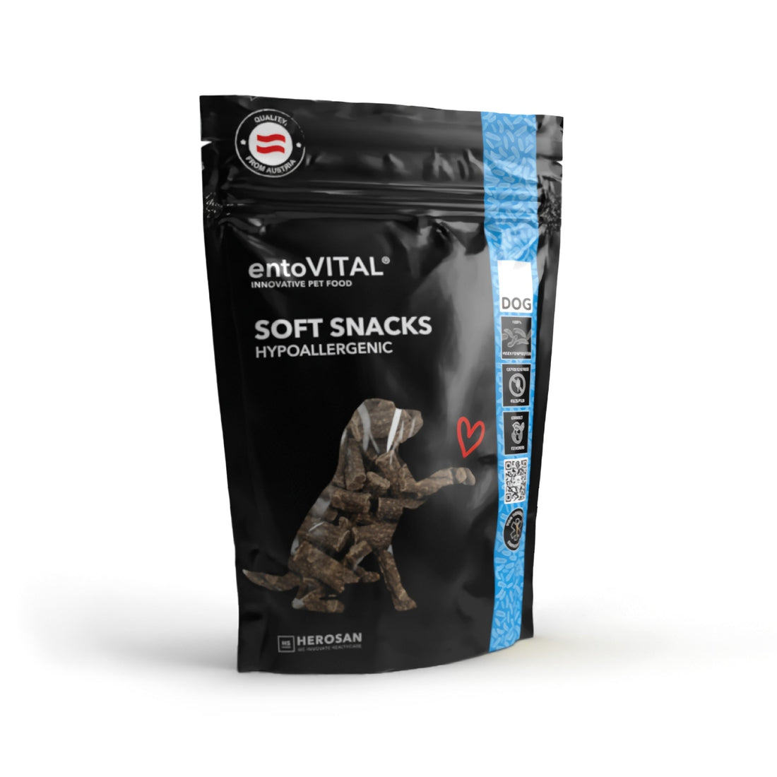 HEROSAN entoVITAL Dog Soft Snacks Hypoallergenic für Hunde - Woofshack