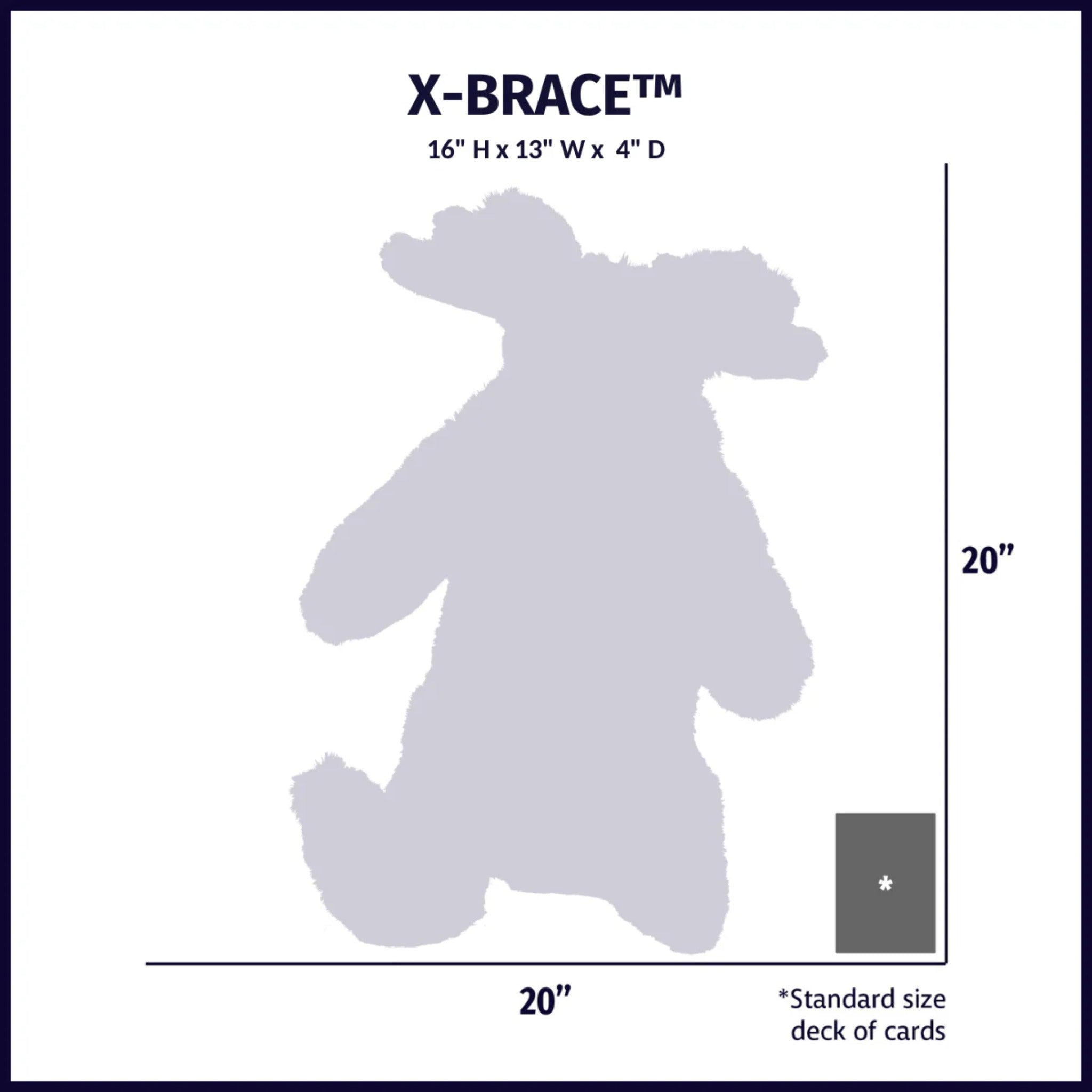 Hugglehounds X - Brace Maple Moose, Hundespielzeug - Woofshack