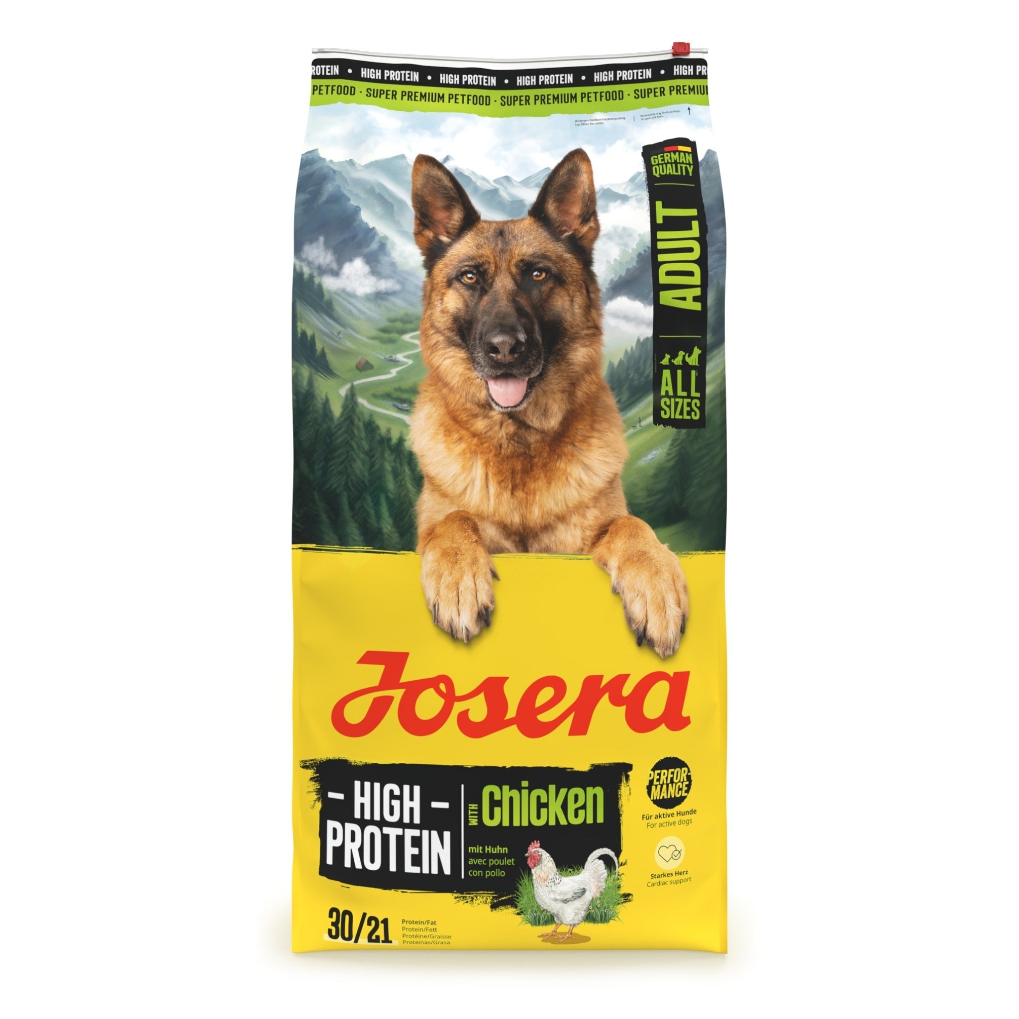 Josera Adult High Protein Chicken, Hunde Trockenfutter - Woofshack