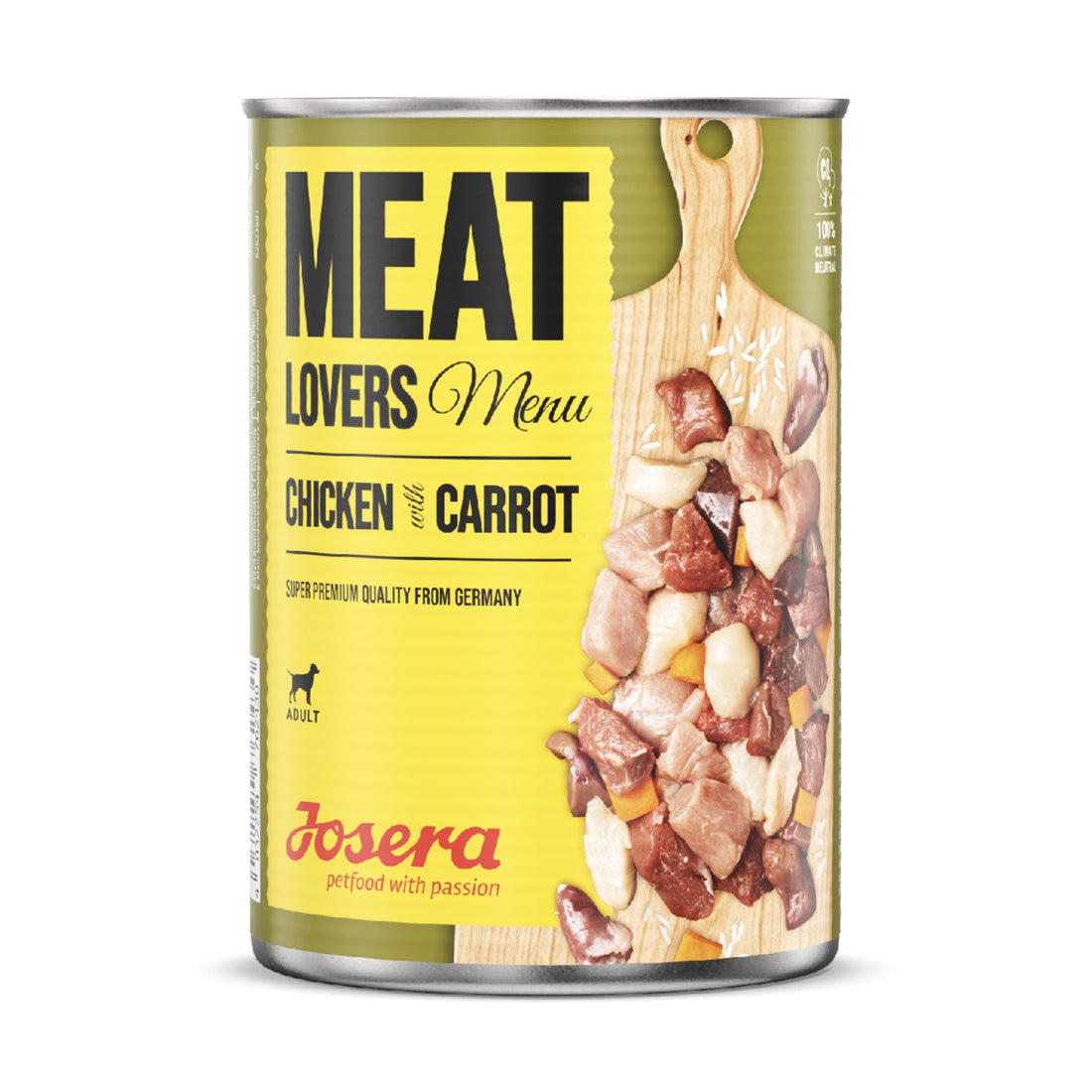 Josera Meat Lovers Menu Chicken with Carrot, Hunde Nassfutter