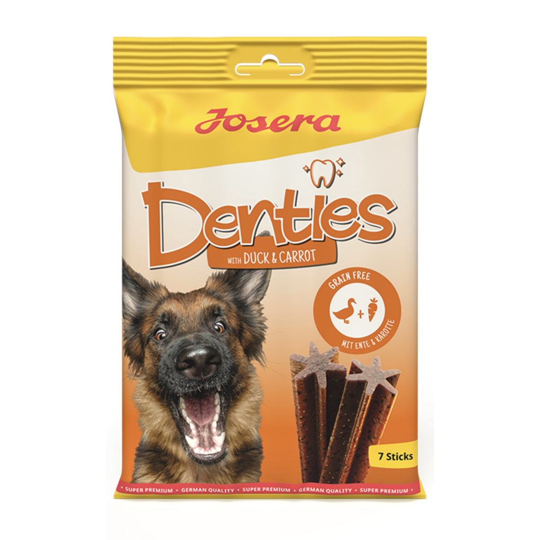 Josera Denties with Duck &amp; Carrot, Hundesnack