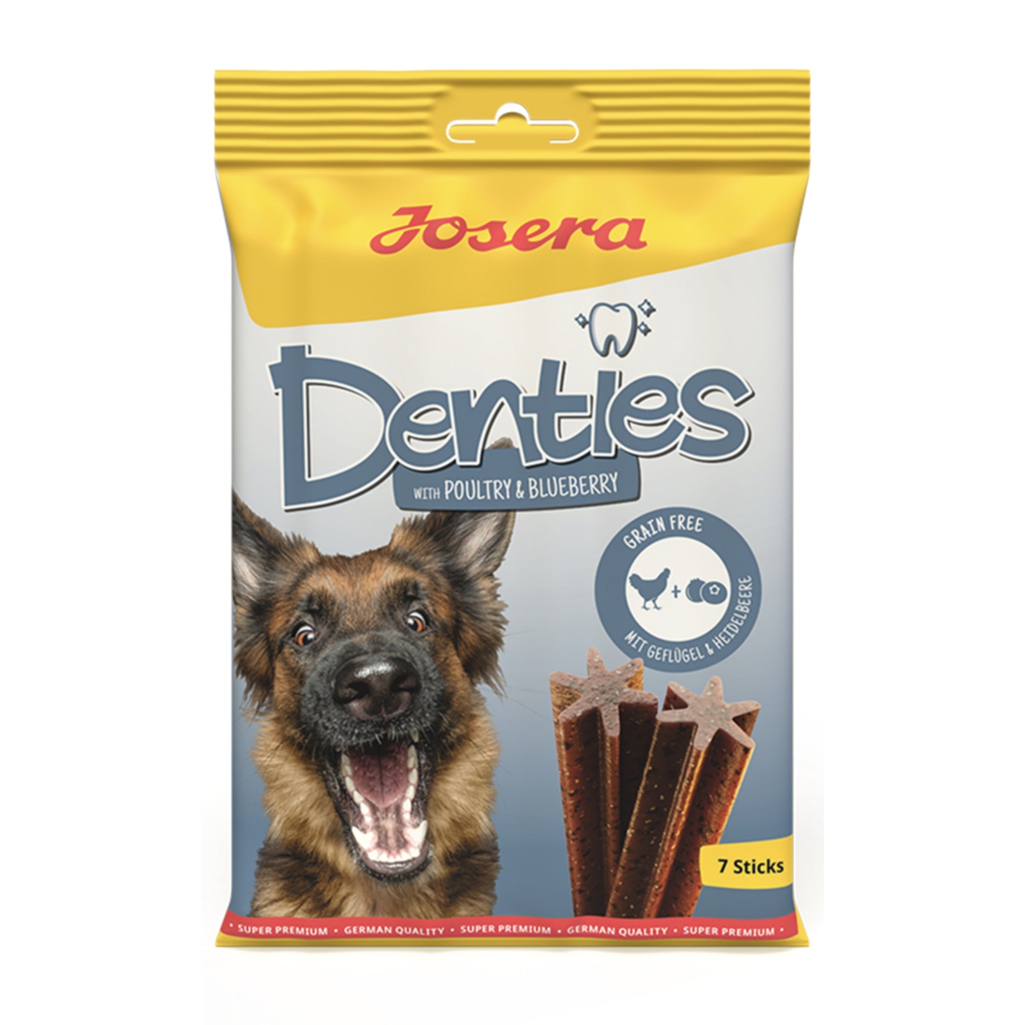 Josera Denties with Poultry &amp; Blueberry, Hundesnack - Woofshack