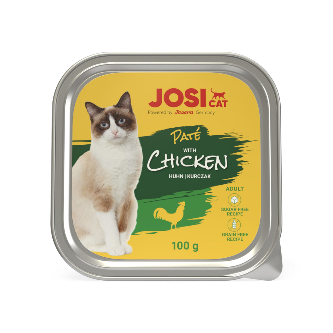 Josera JosiCat Adult Paté with Chicken, Katzen Nassfutter