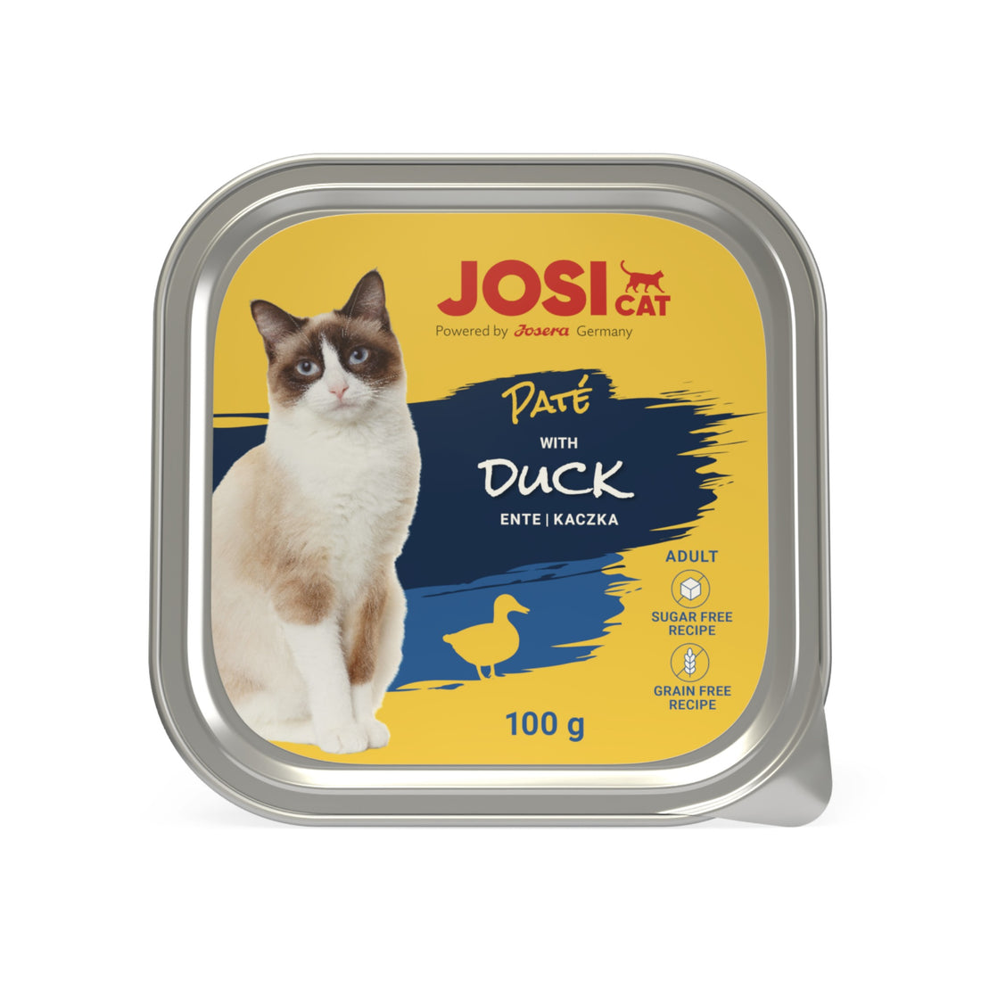 Josera JosiCat Adult Paté with Duck, Katzen Nassfutter