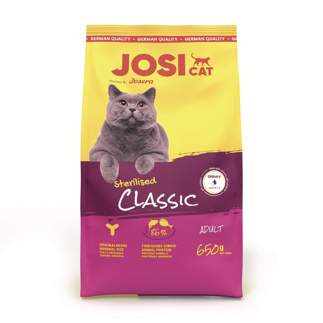 Josera JosiCat Adult Sterilised Classic, Katzen Trockenfutter - Woofshack