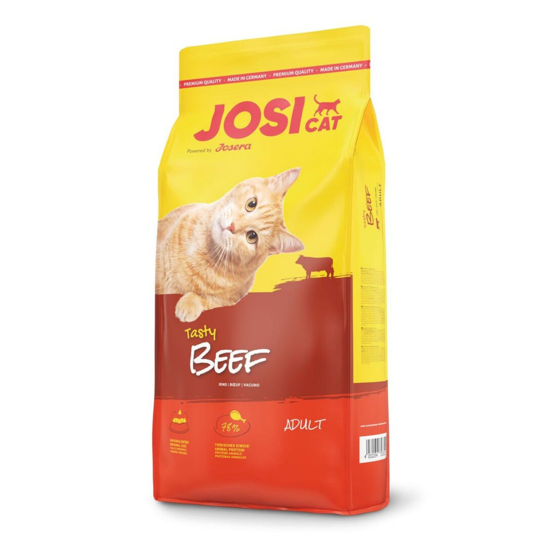 Josera JosiCat Adult Tasty Beef, Katzen Trockenfutter - Woofshack