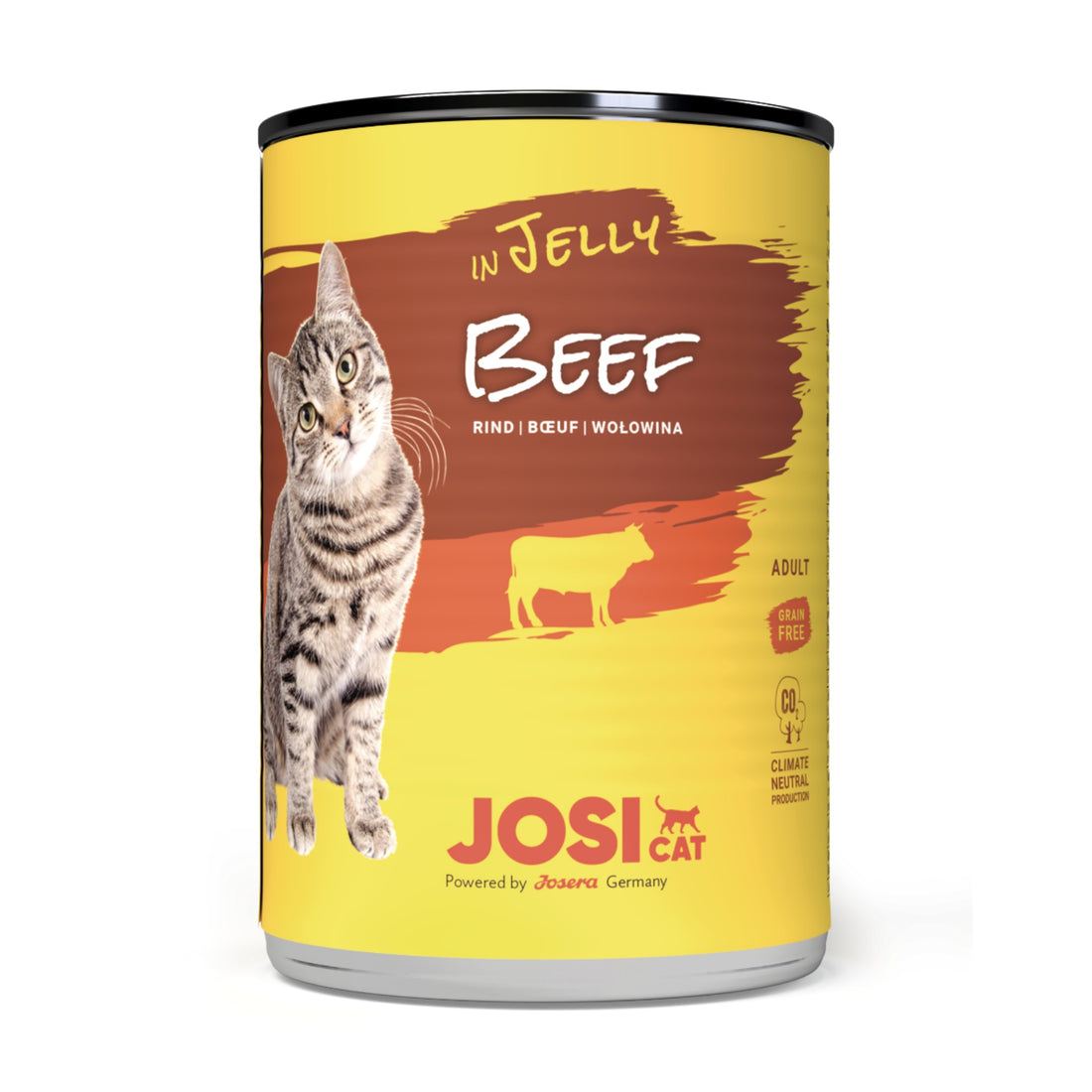 Josera JosiCat Adult Beef in Jelly, Katzen Nassfutter