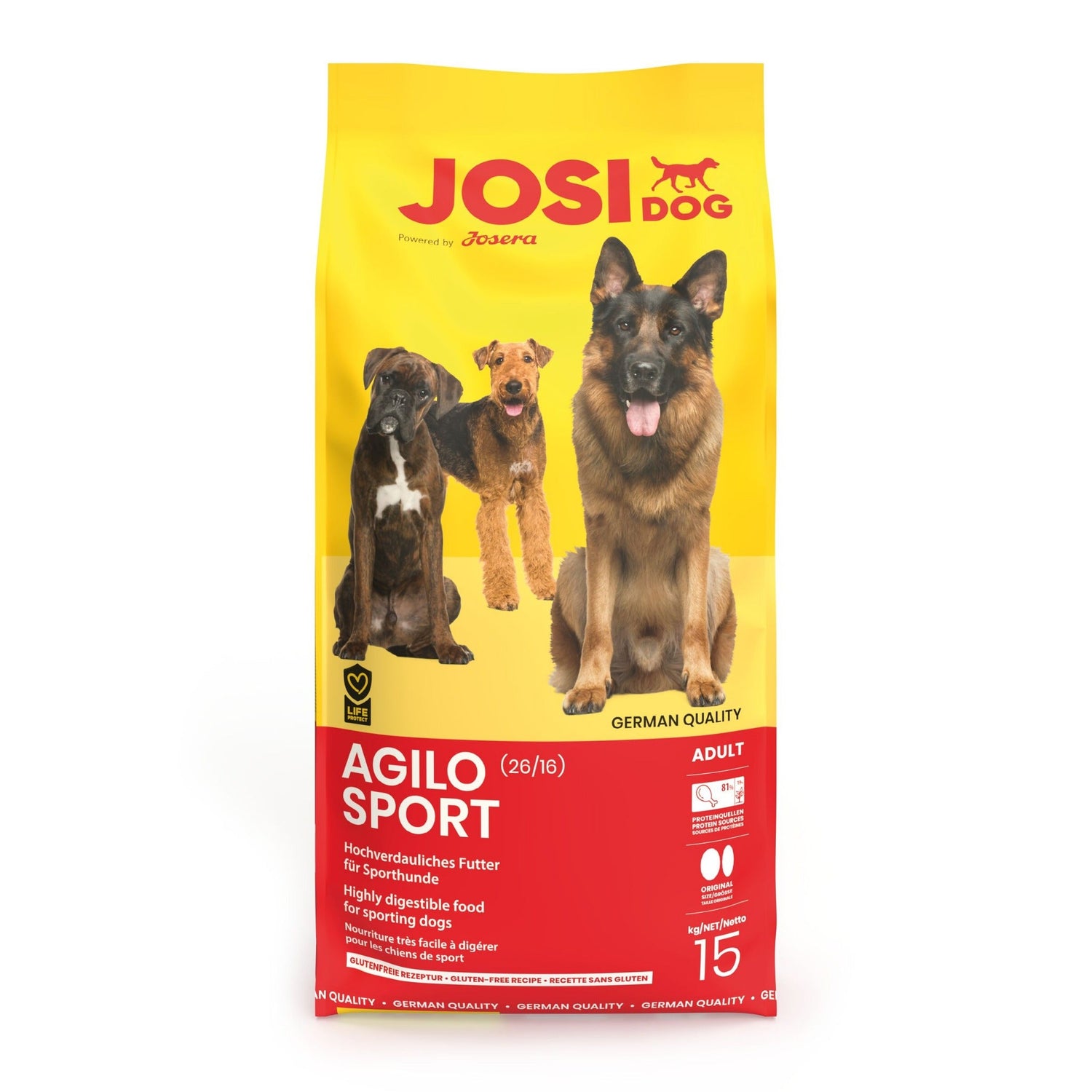 Josera JosiDog Adult Agilo Sport, Hunde Trockenfutter - Woofshack