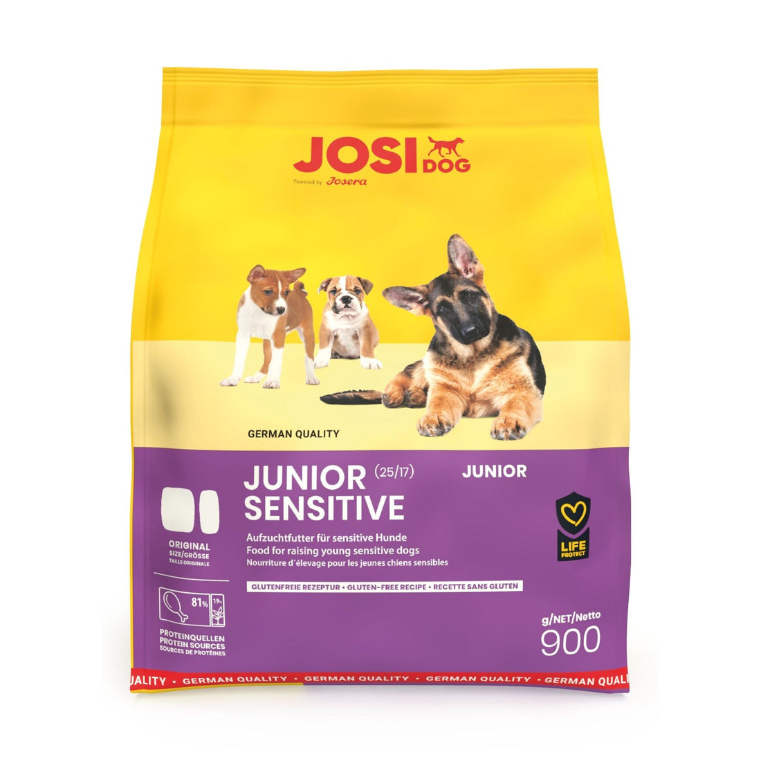 Josera JosiDog Junior Sensitive, Hunde Trockenfutter - Woofshack