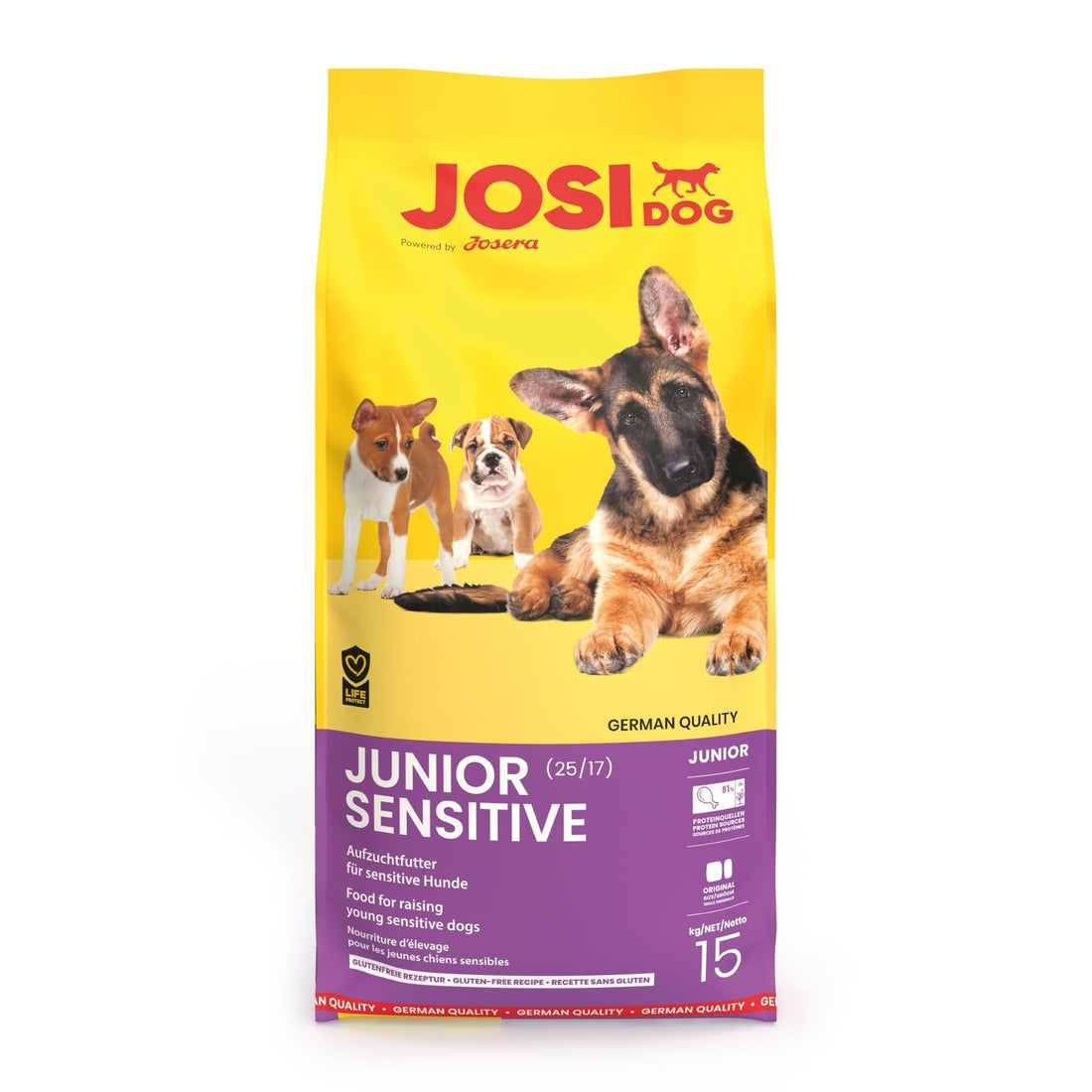 Josera JosiDog Junior Sensitive, Hunde Trockenfutter - Woofshack